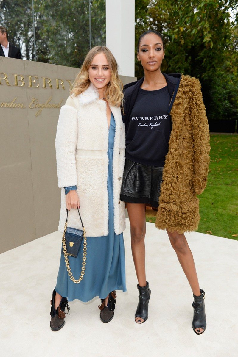 london fashion week spring 2016 suki waterhouse jourdan dunn