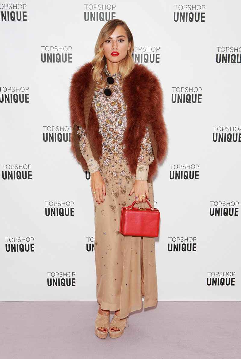 london fashion week spring 2016 topshop suki waterhouse