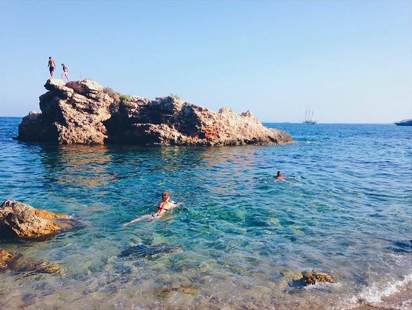 summer travel instagram ibiza blaire borins