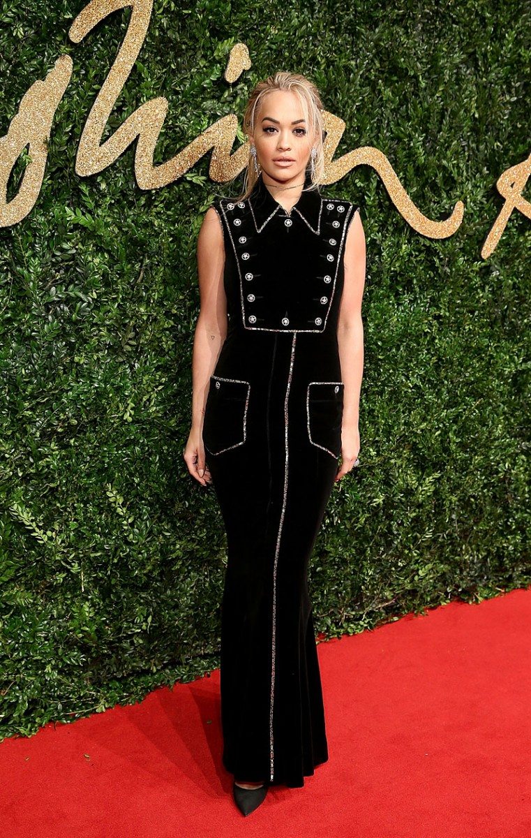 british fashion awards 2015 rita ora