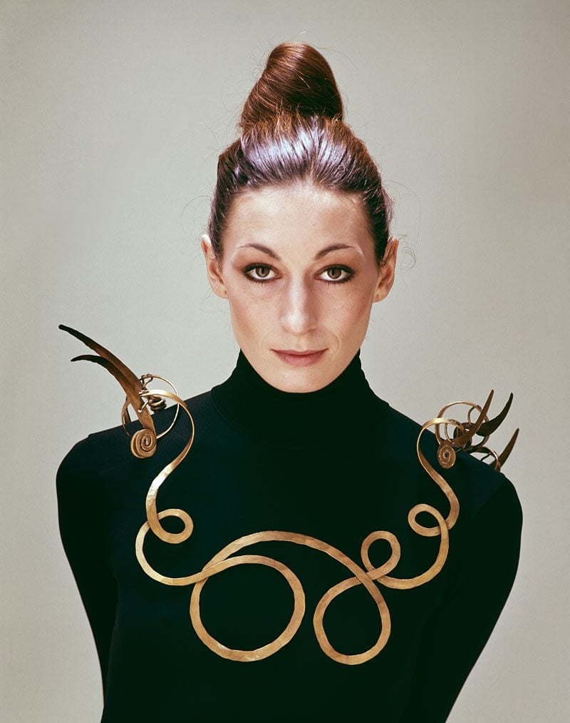 nose anjelica huston