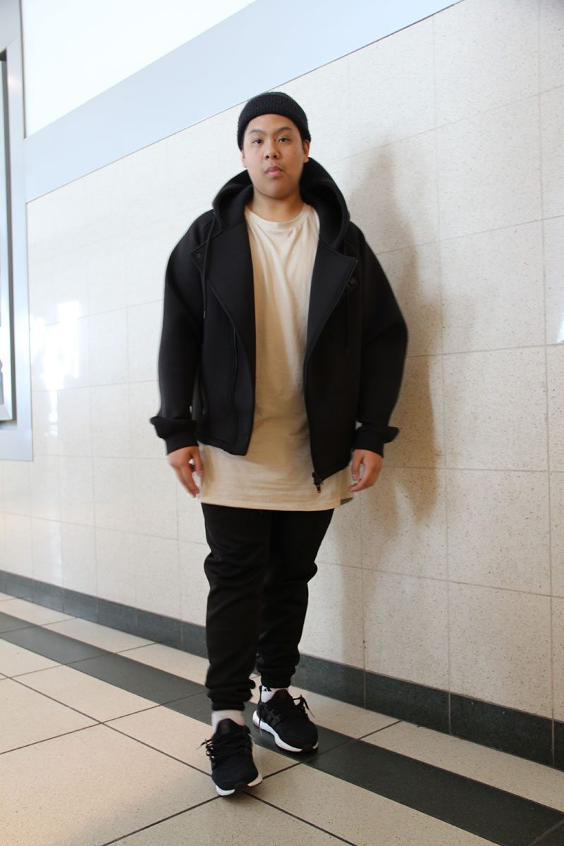 street style toronto balmain hm launch
