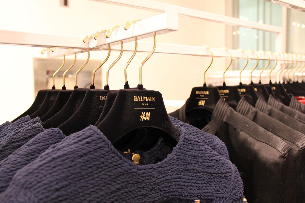 street style toronto balmain hm launch