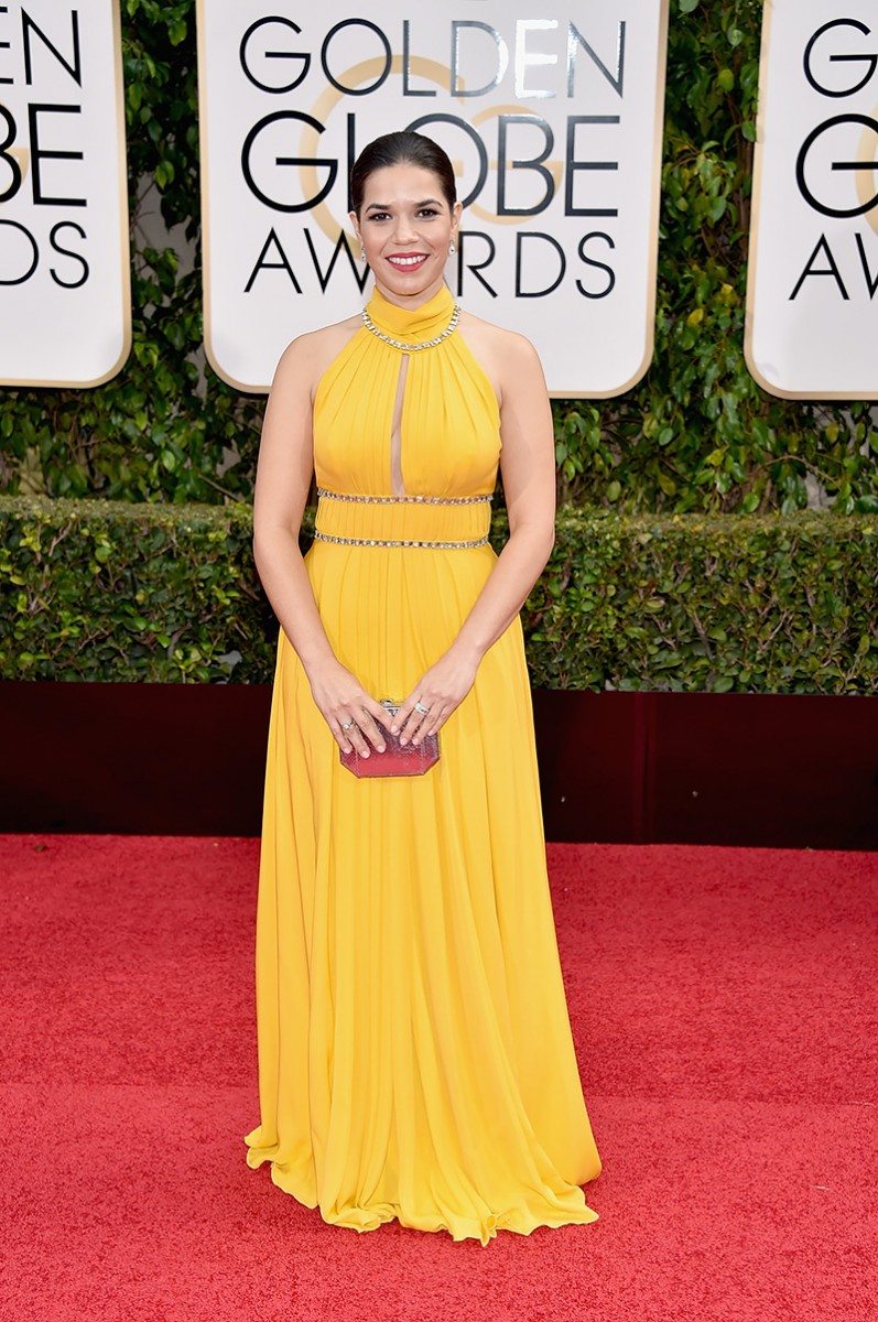 golden globe dresses 2016 Kylie Jenner Champagne 2016 Golden Globes After Party Dress