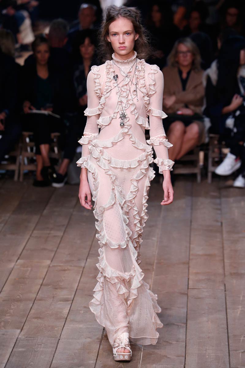 Spring Fashion 2016 Trend Ruffles alexander mcqueen