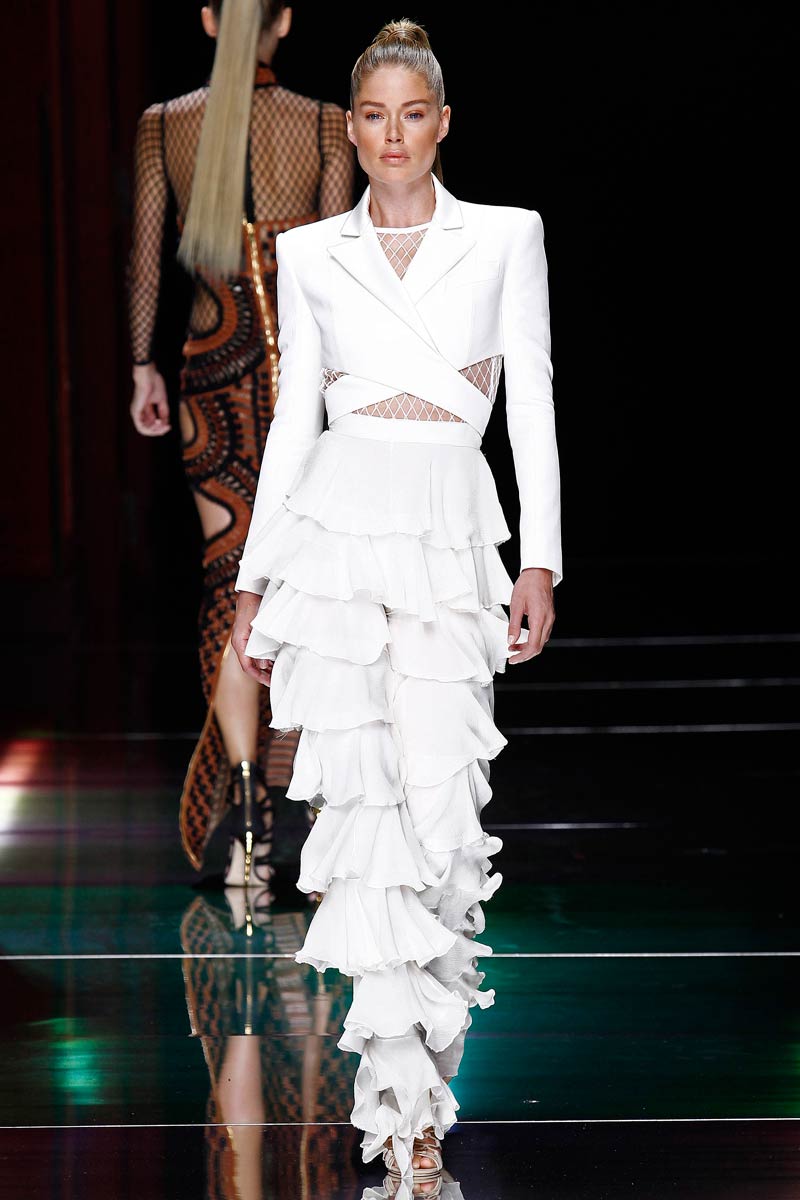 Spring Fashion 2016 Trend Ruffles balmain