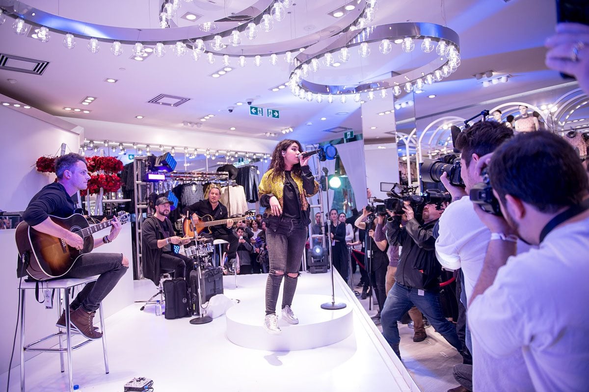 hm eaton centre opening party