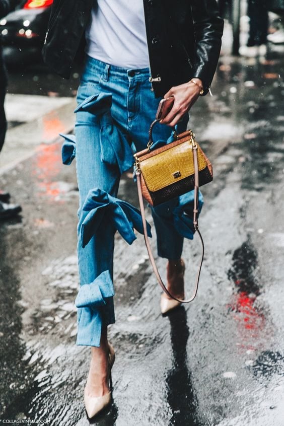 DIY denim trend