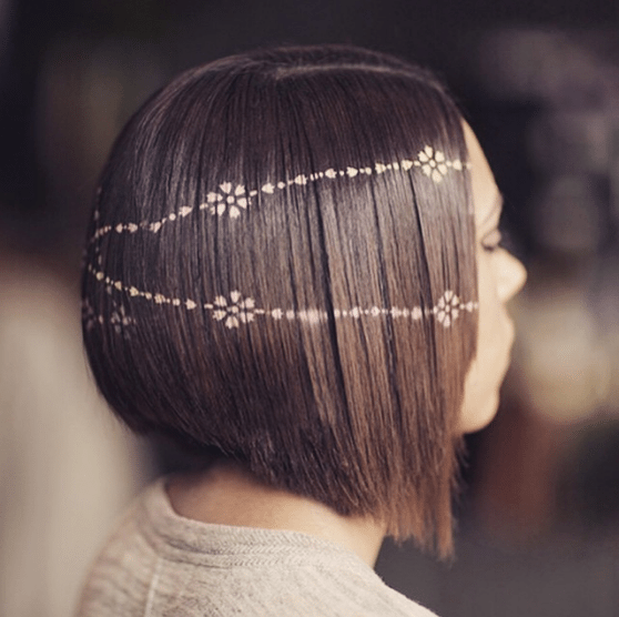 hair stenciling trend