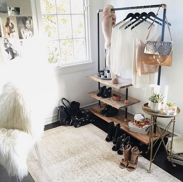 how to organize your closet like a blogger rumineely