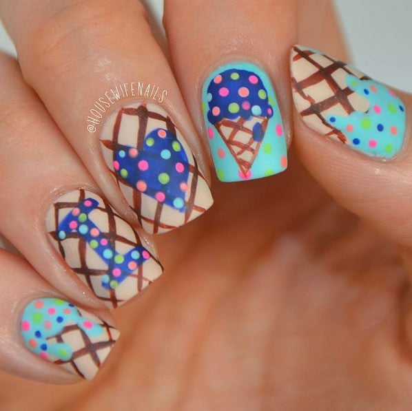 ice cream nails