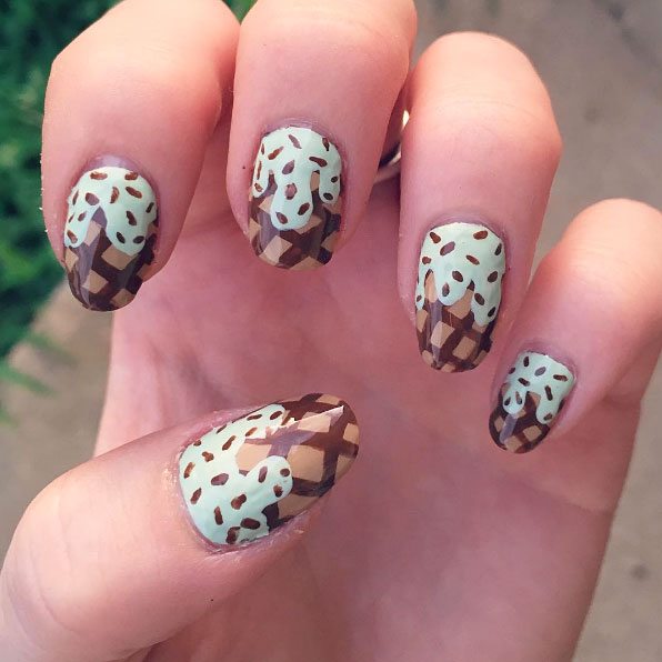 ice cream nails
