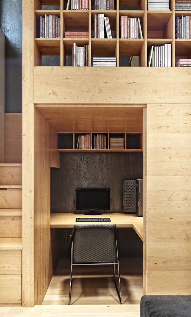 small space home office