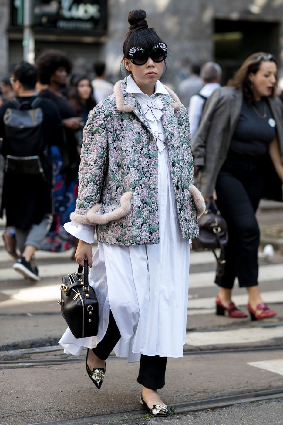 Street Style Milan Fashion Week Spring 2017