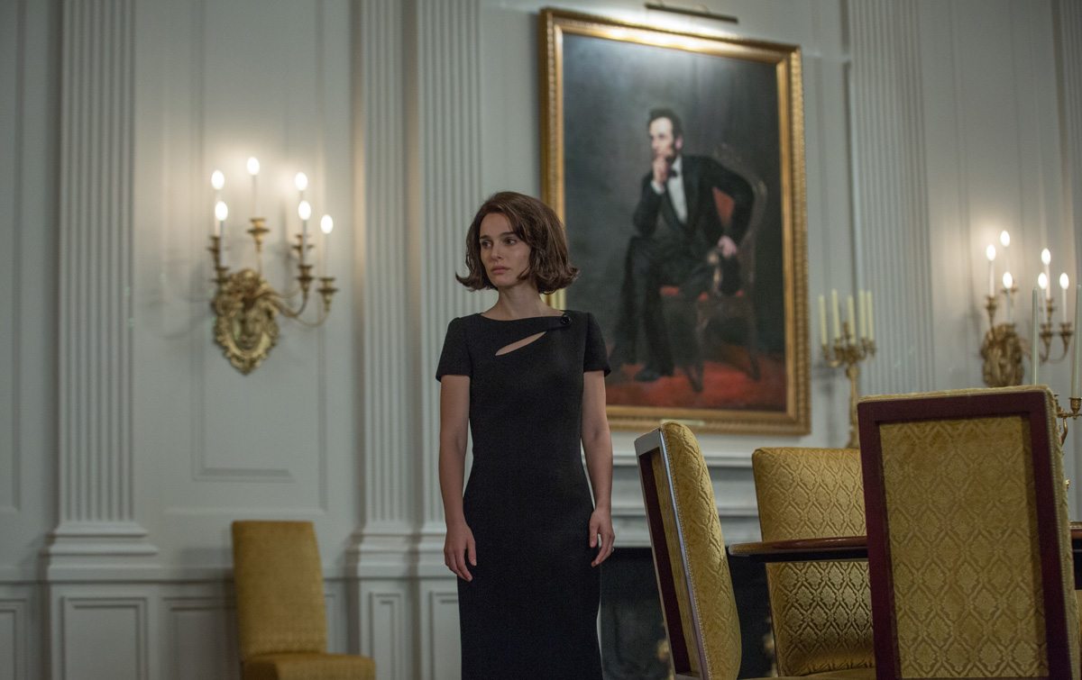 A selection of looks from the film Jackie