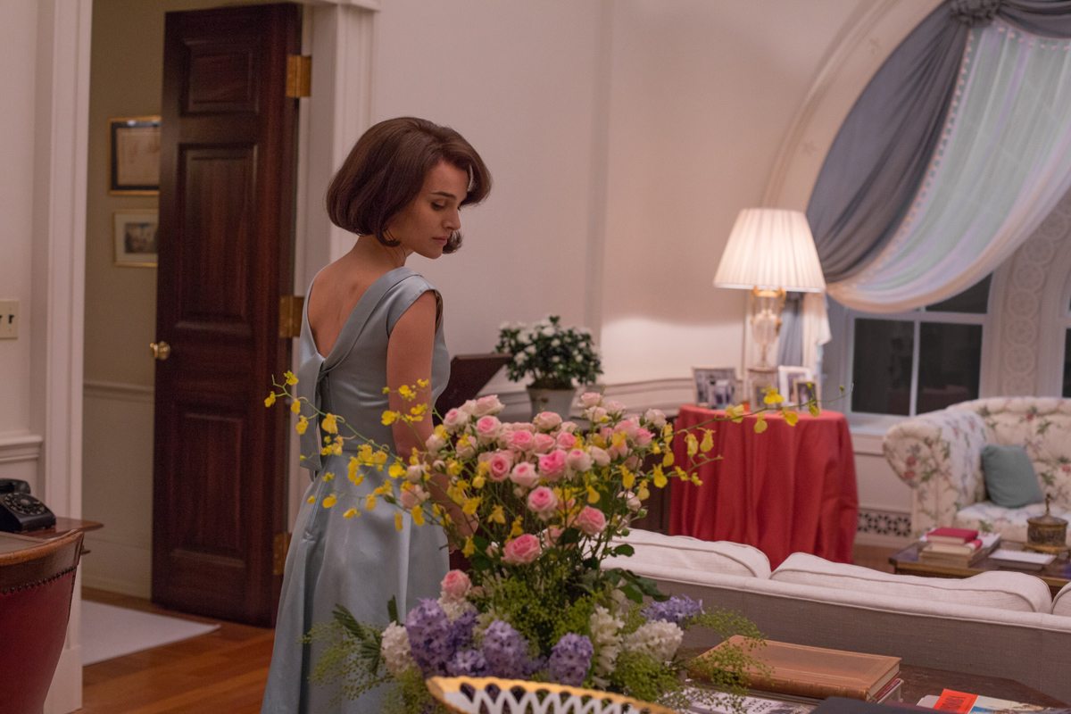 A selection of looks from the film Jackie