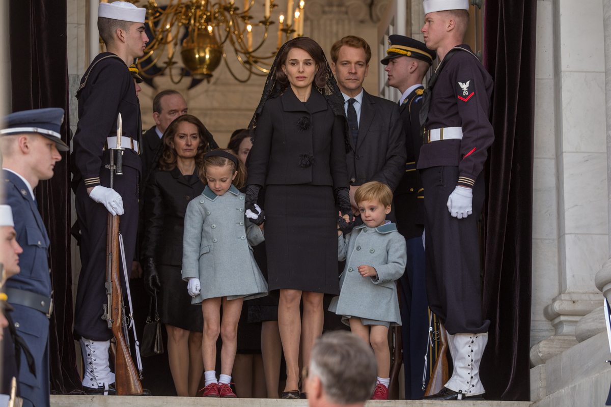A selection of looks from the film Jackie