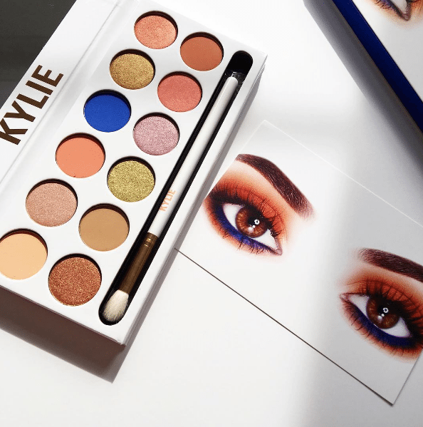 Kylie Cosmetics Royal Peach Palette | Swatches & Review +  Kylie Peach Palette display picture 1