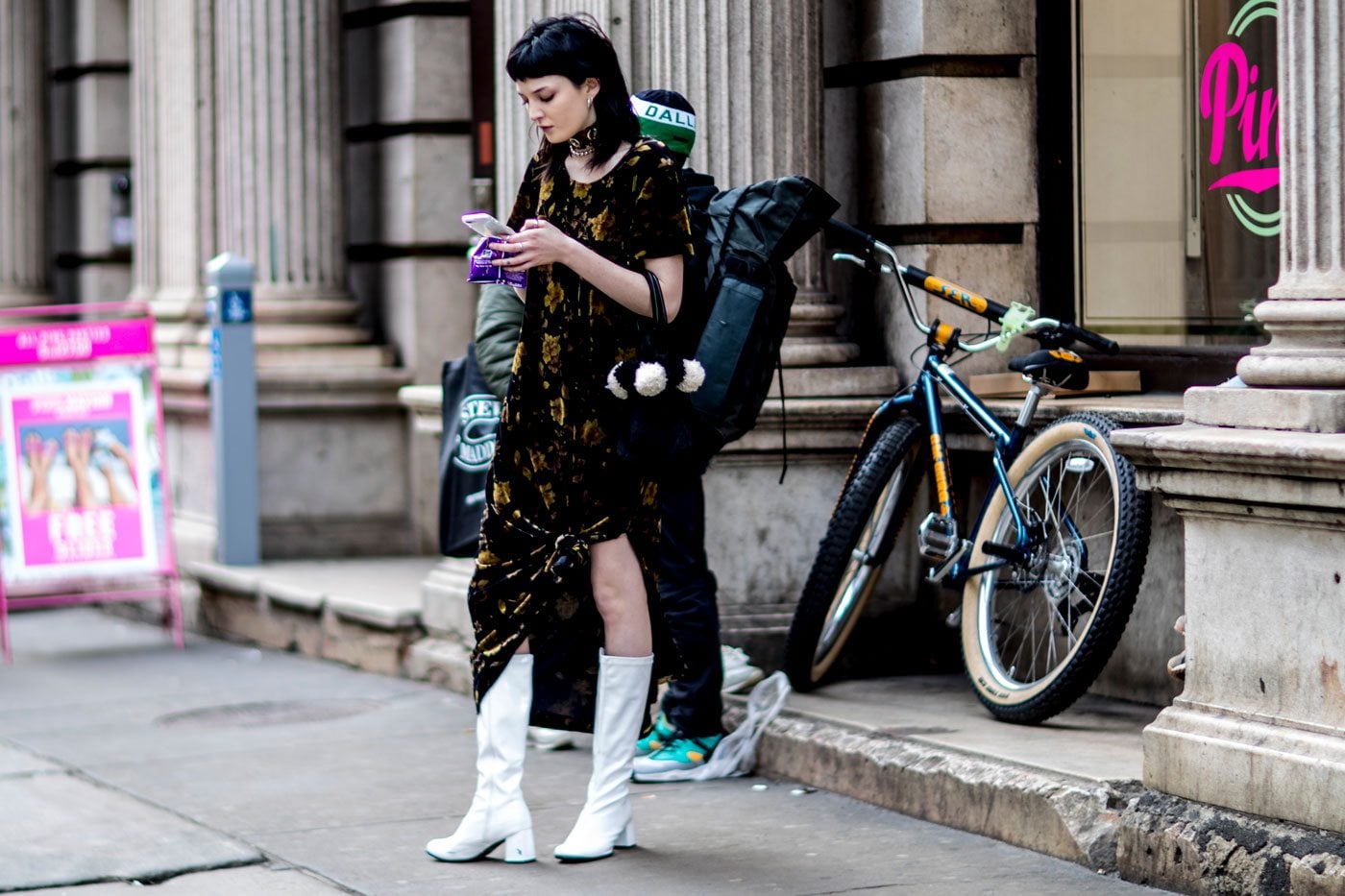 Street Style Trend: White Boots