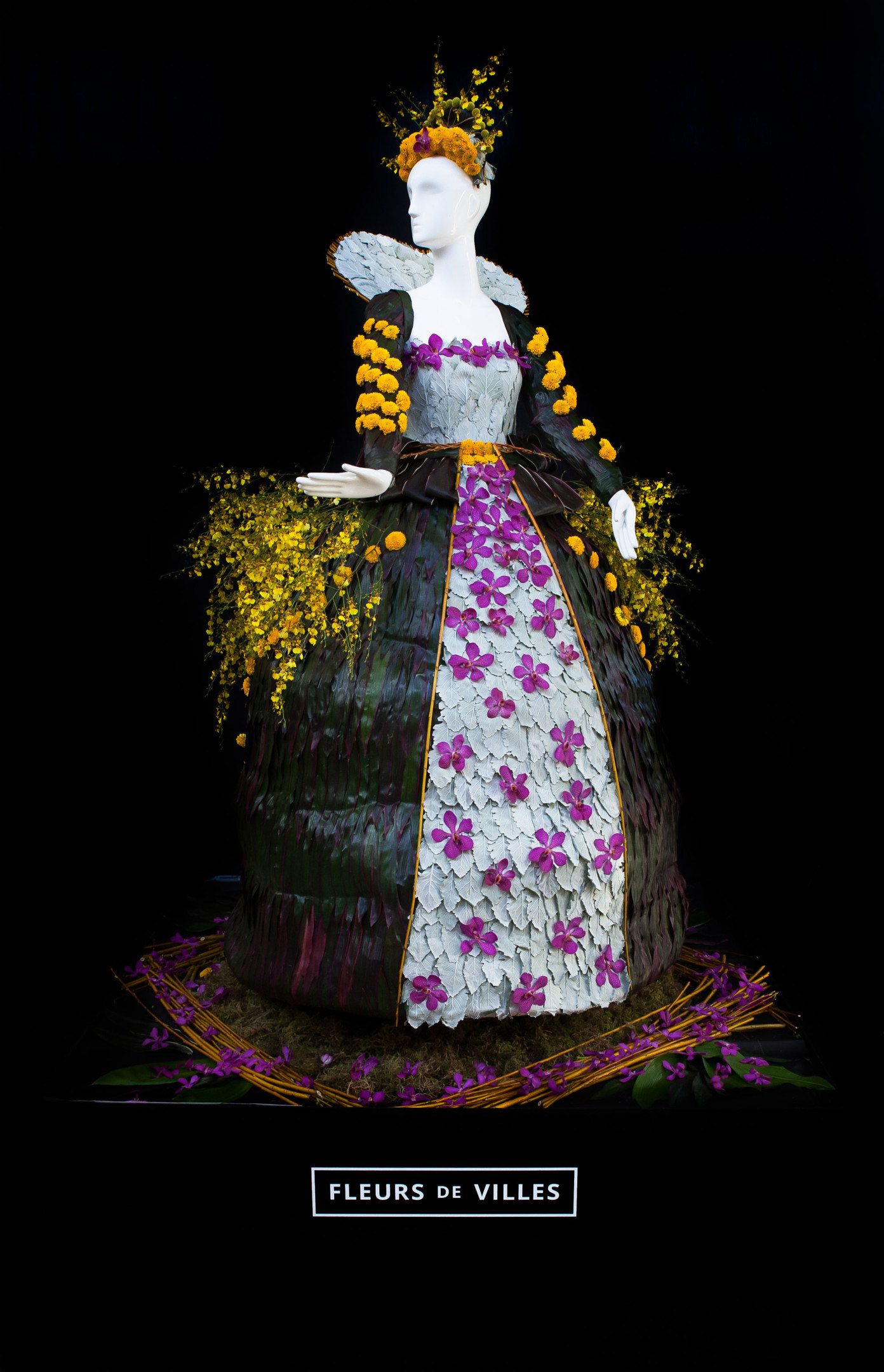 Fleur de Villes Floral Mannequin Exhibition