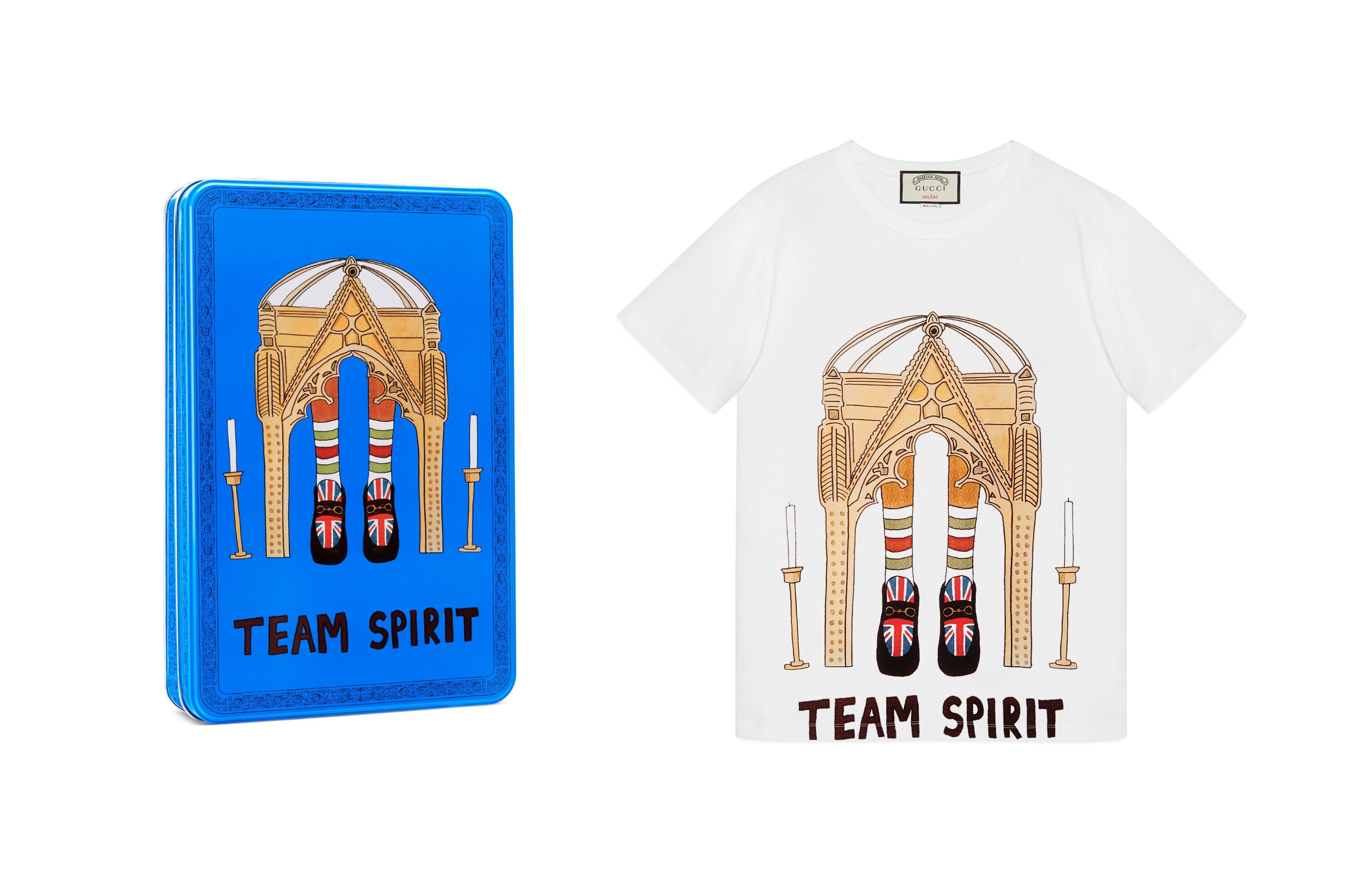 Gucci Teamed Up With Illustrator Angelica Hicks to Design 11 Limited-Edition Tees