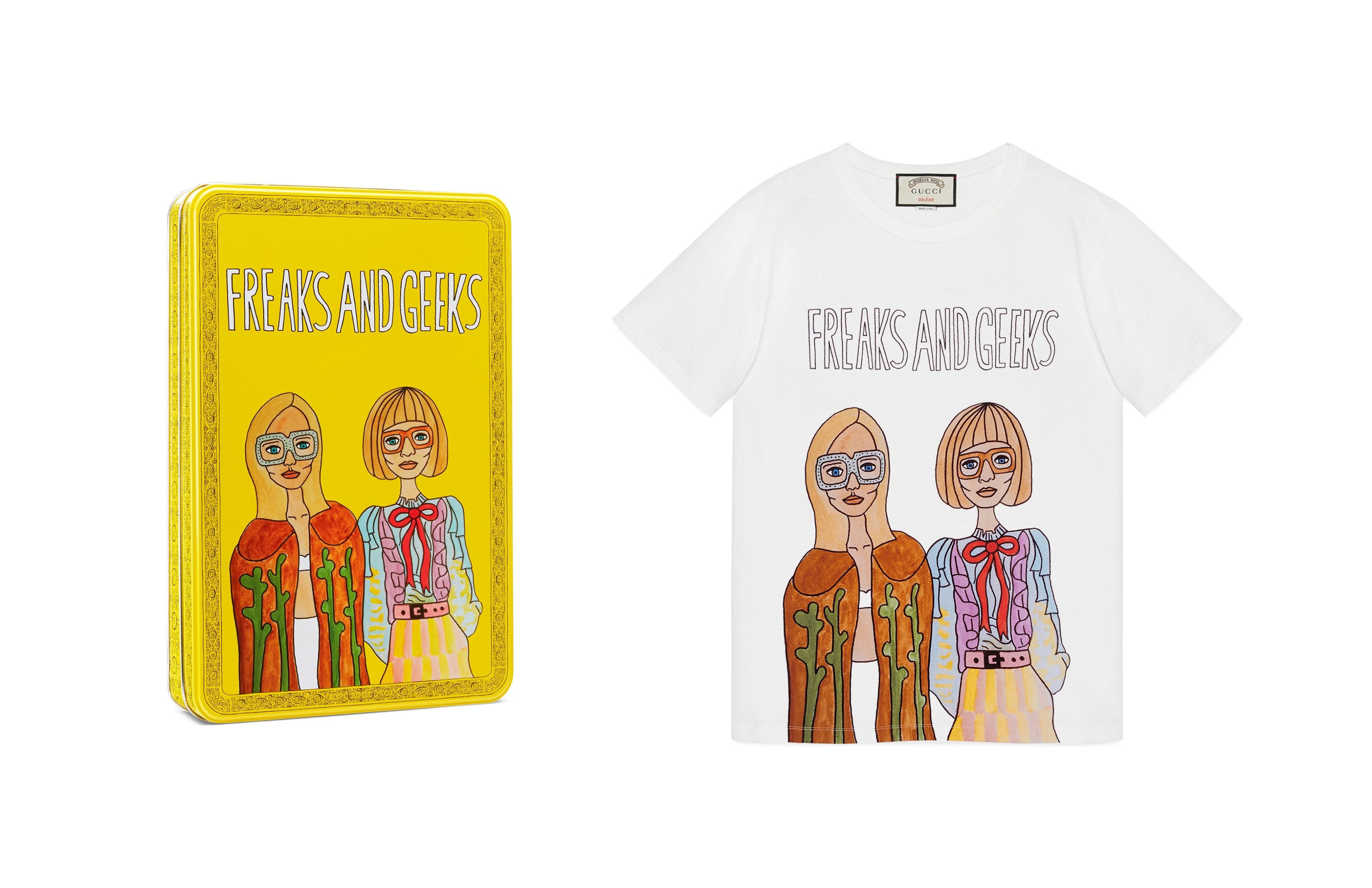 Gucci Teamed Up With Illustrator Angelica Hicks to Design 11 Limited-Edition Tees