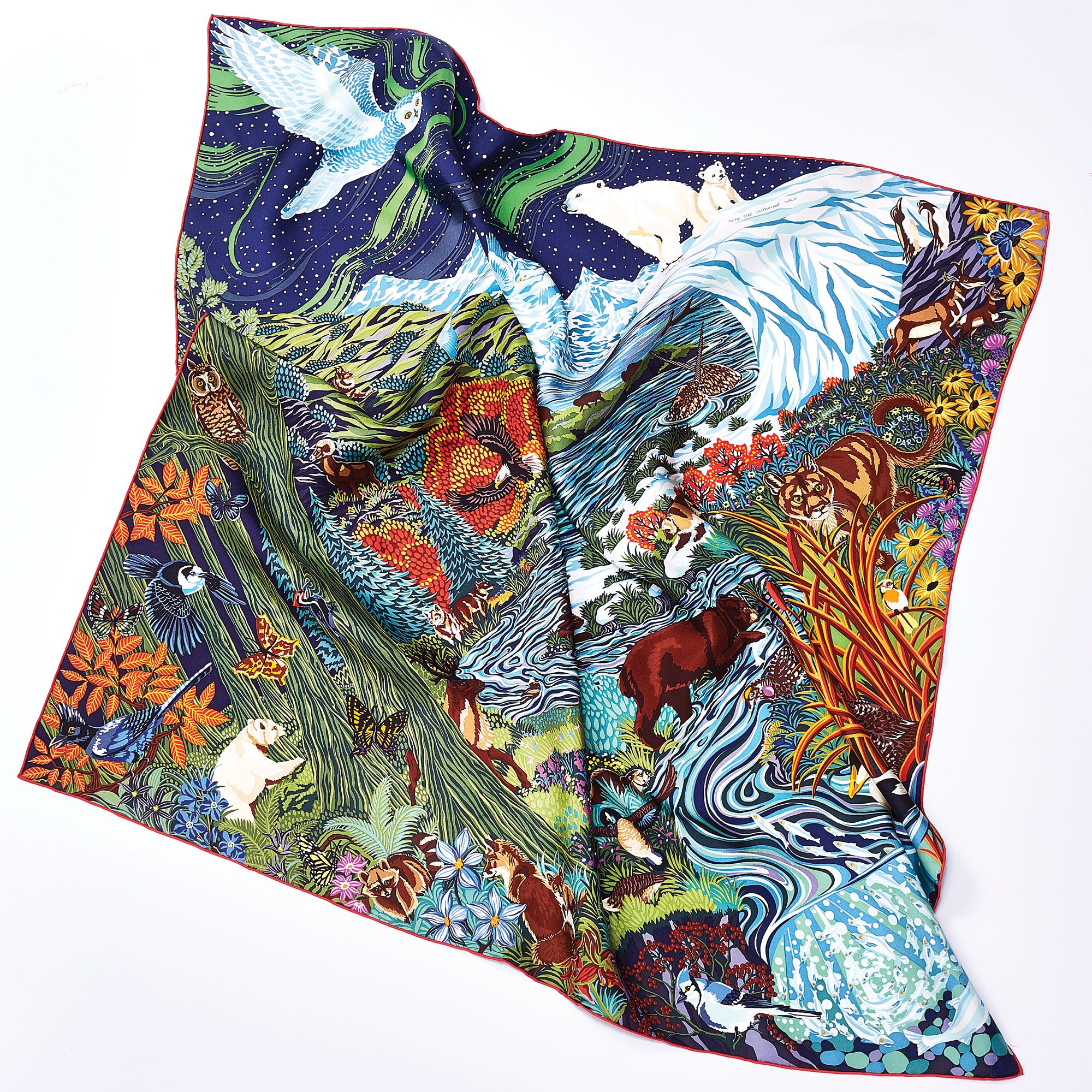 Hermès Unveils a Limited Edition Scarf in Honour of Canada's 150th