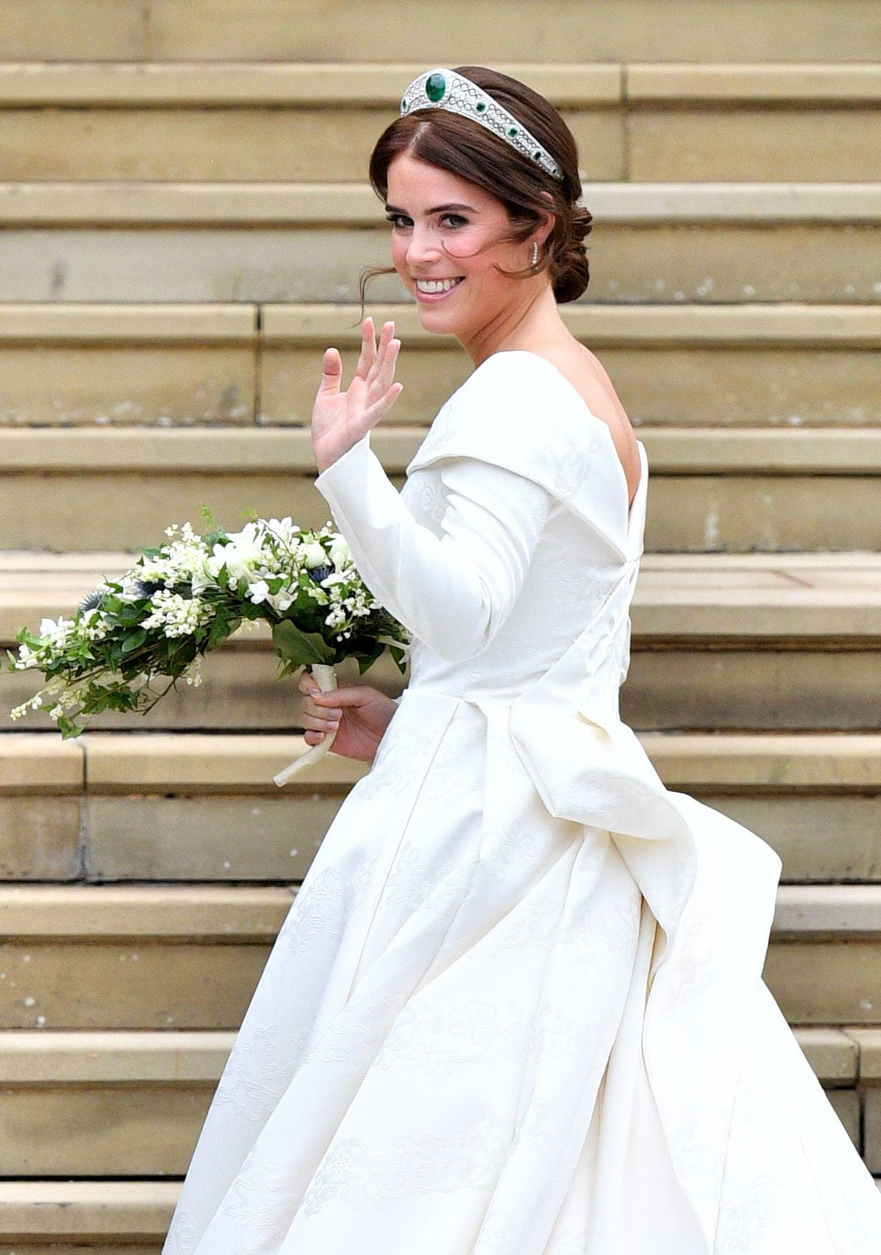 Princess Eugenie Took Style Cues From Meghan Markle at Her Star-Studded  Royal Wedding - FASHION Magazine