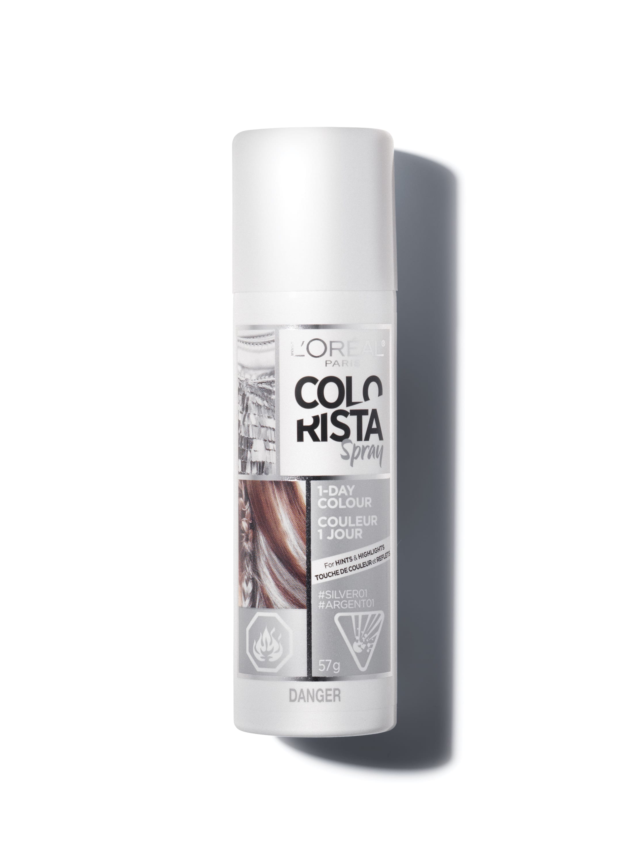 Get silver hair at home