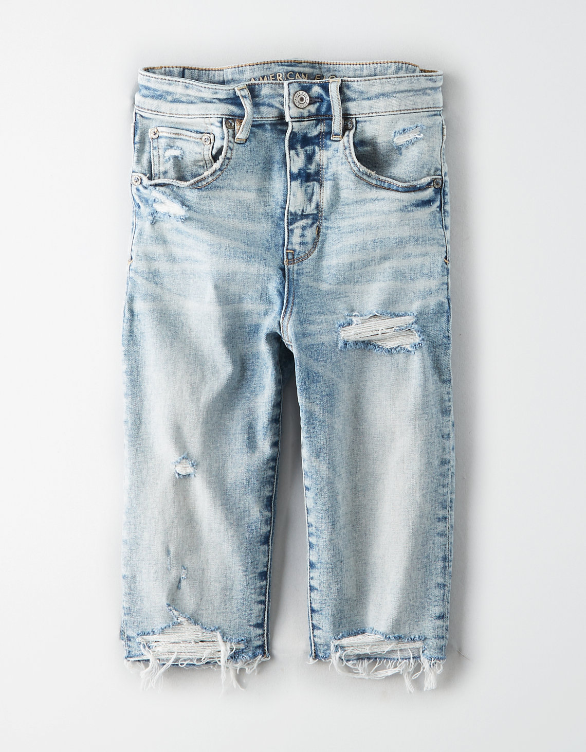 Denim Bermuda Shorts