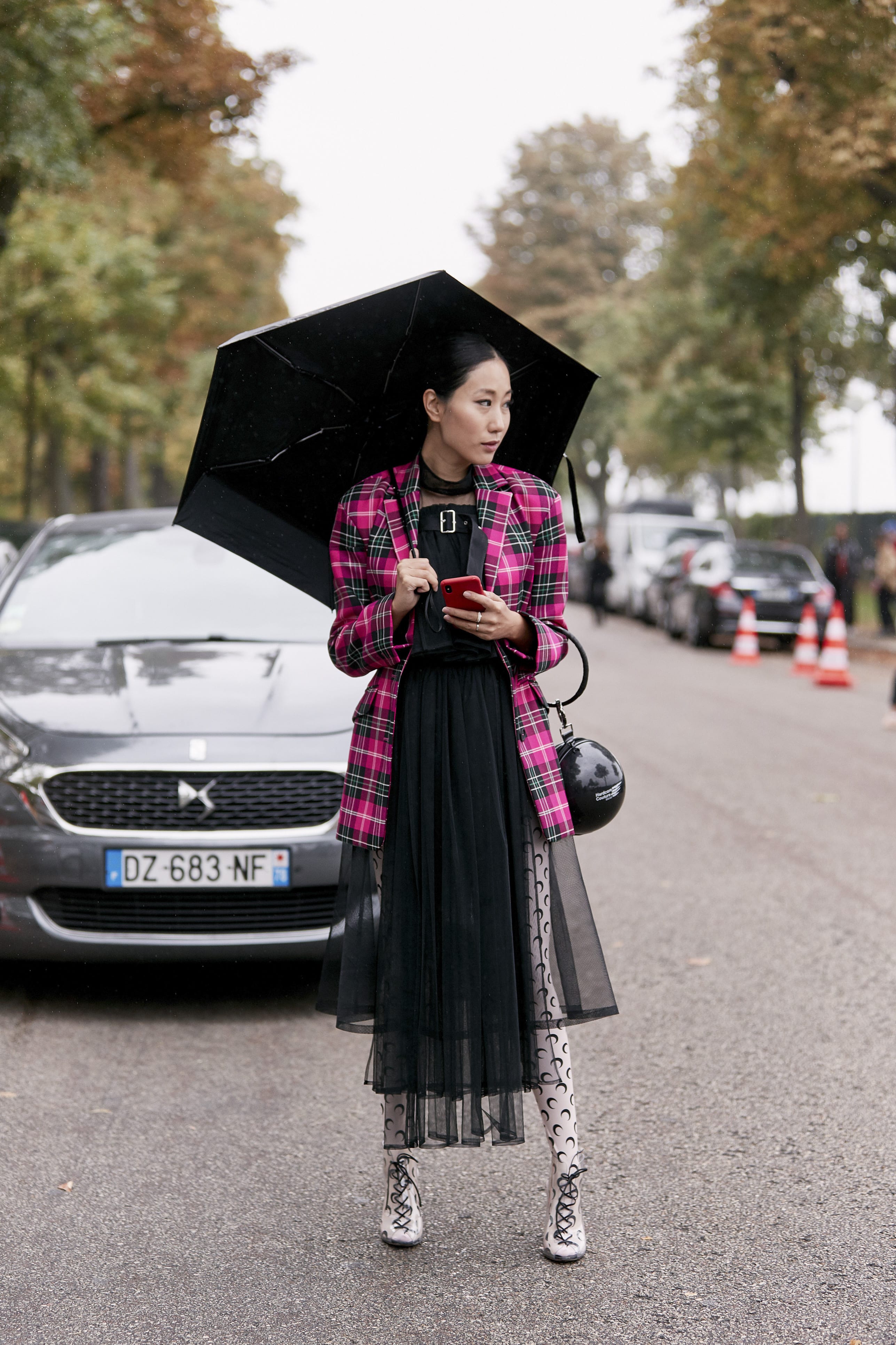 Rainy Day Street Style
