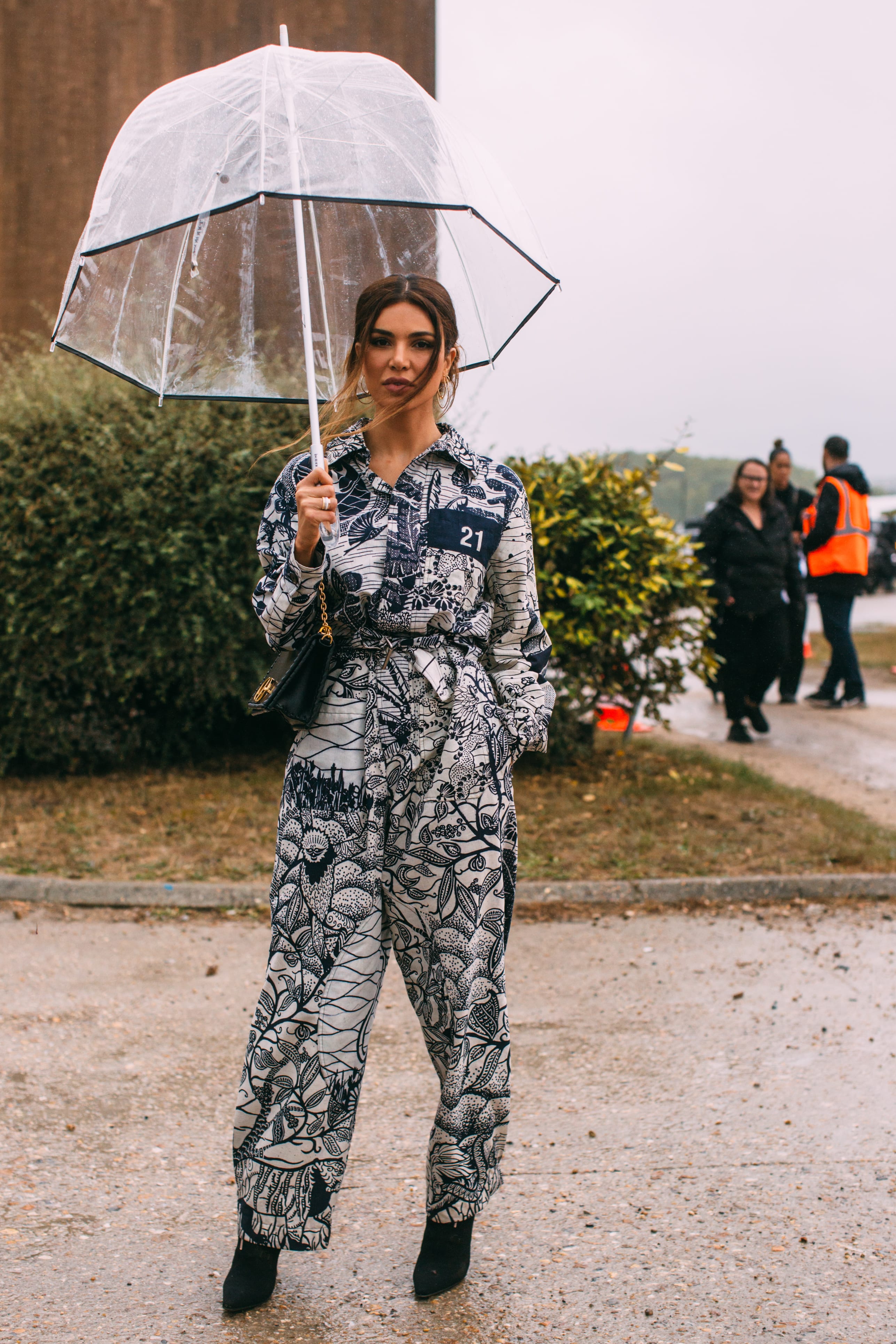 Rainy Day Street Style