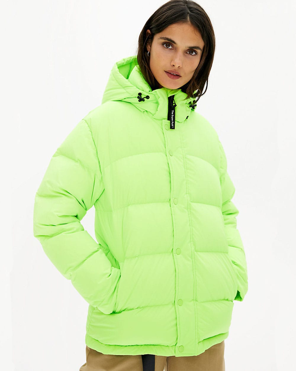 bright green clothes