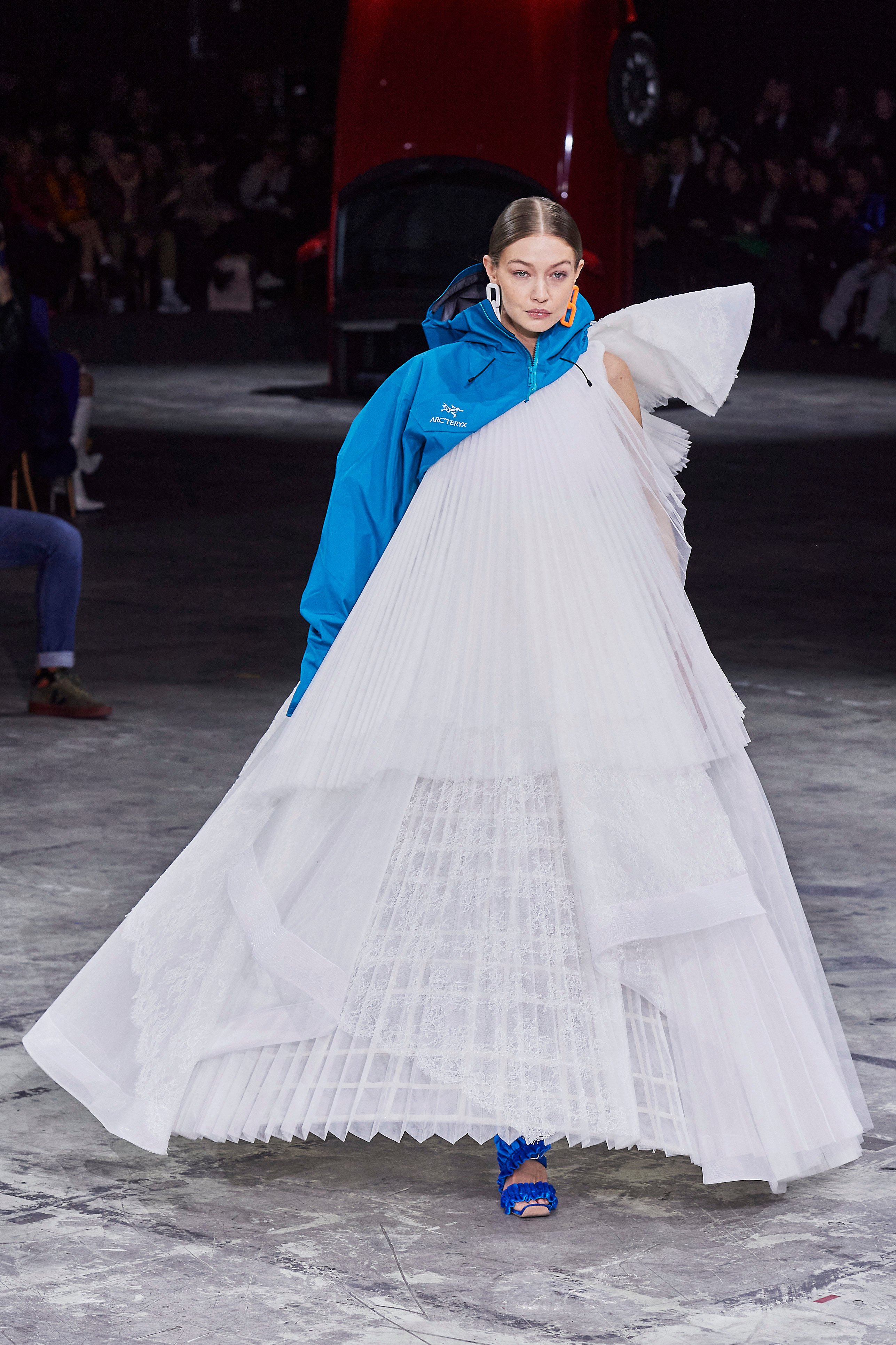 pregnant models on runway