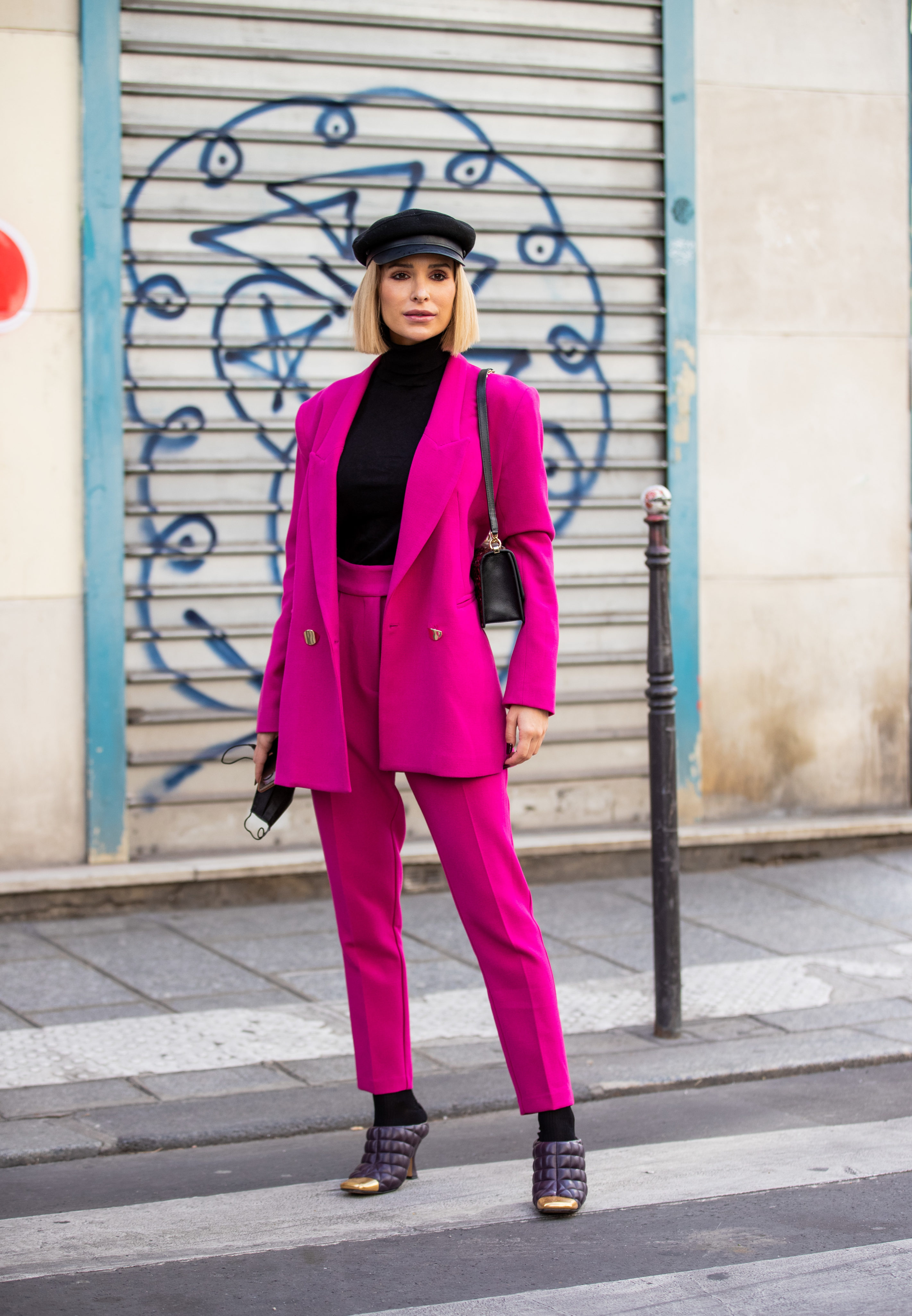 paris fashion week street style spring 2021