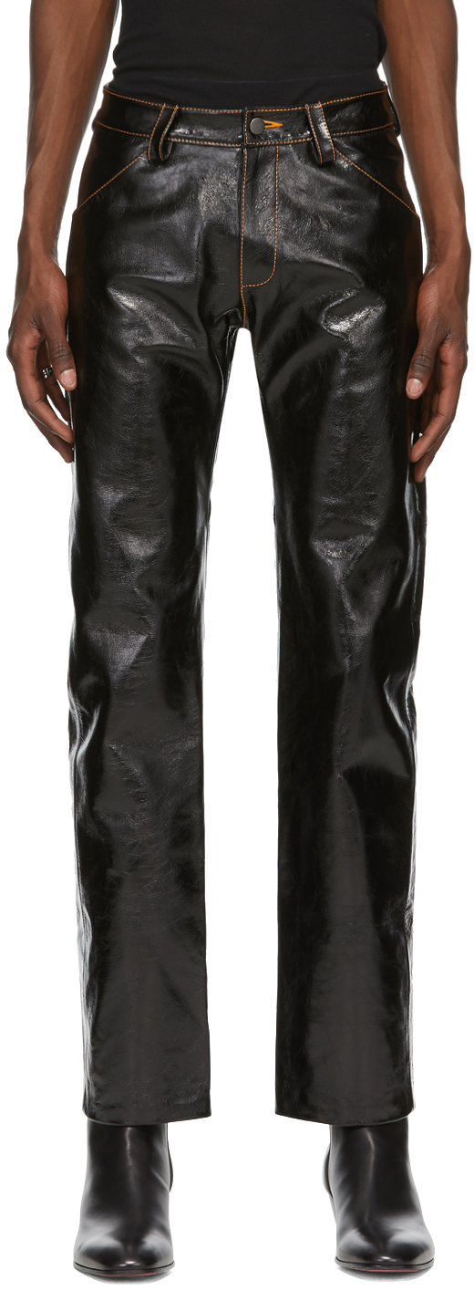 Mowalola Leather Pants