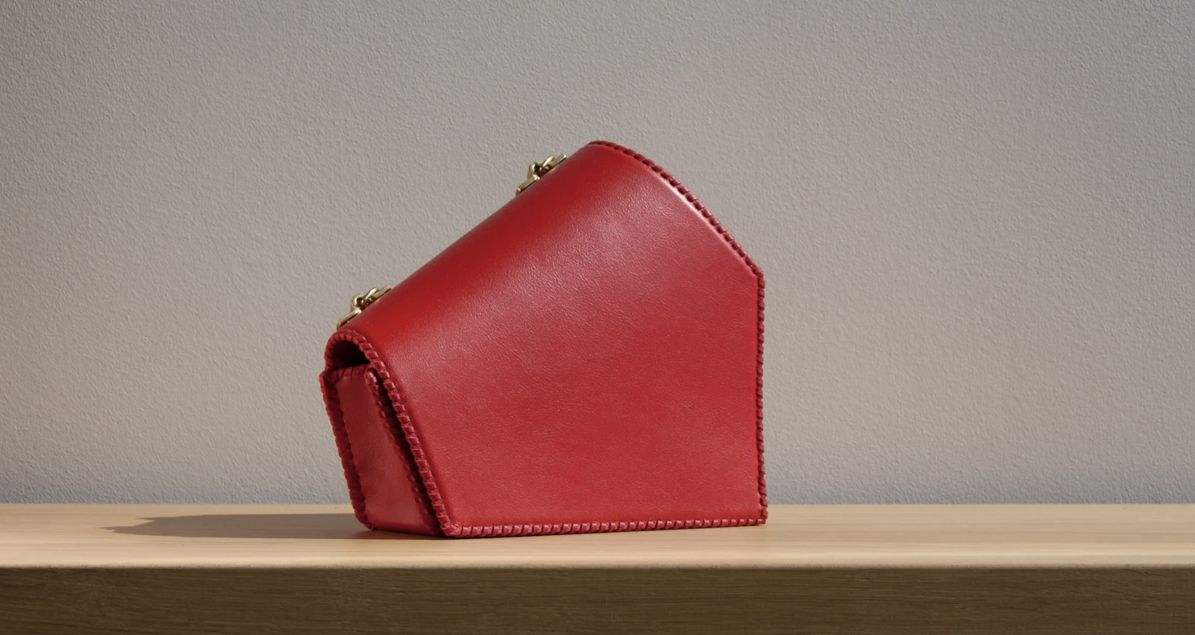 red azure lazuli bag
