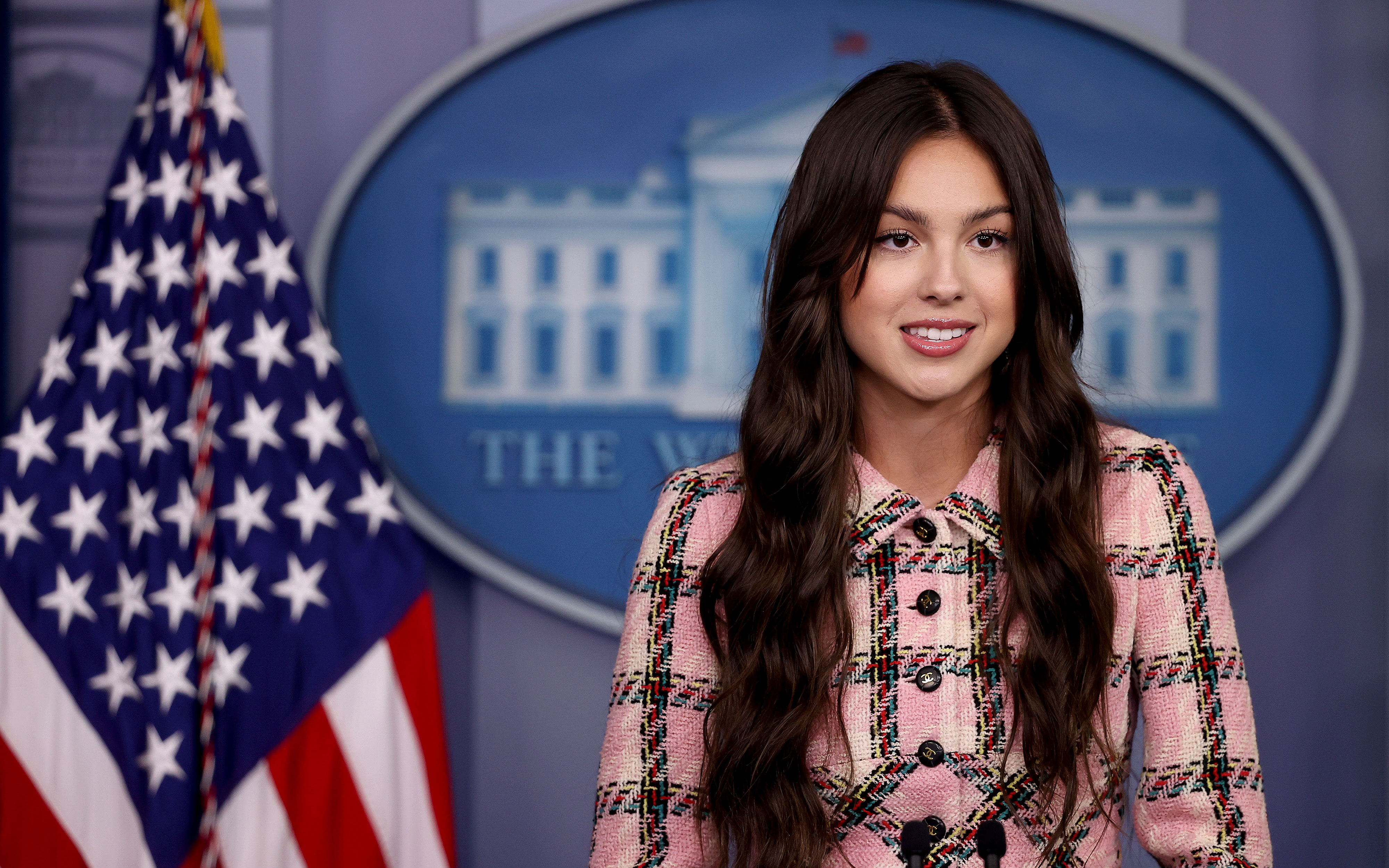Olivia Rodrigo Visits The White House in Vintage Chanel - FASHION