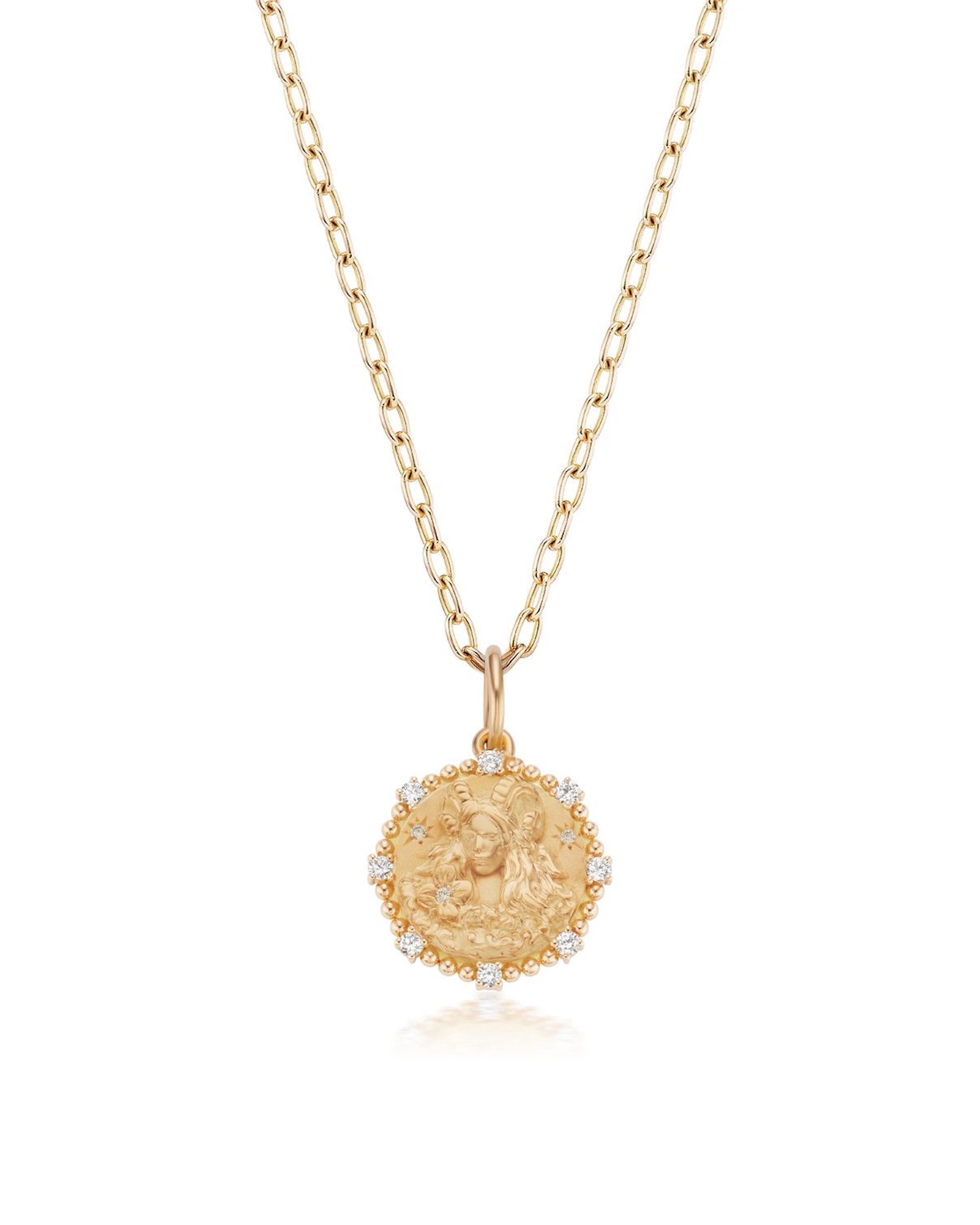 Zodiac necklace Aries