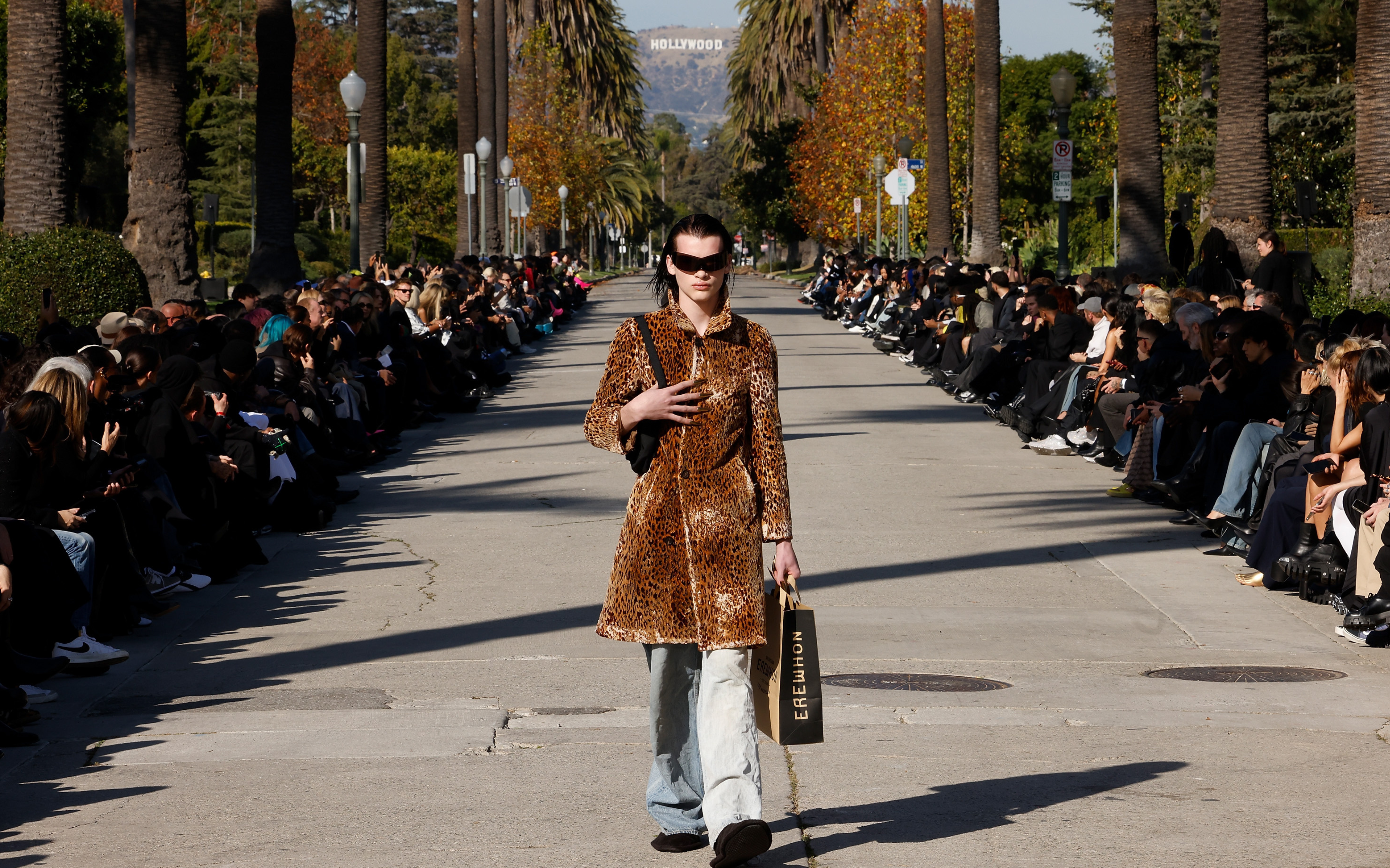 Balenciaga F24 Runway Show Begs the Question: Is It Satire Or