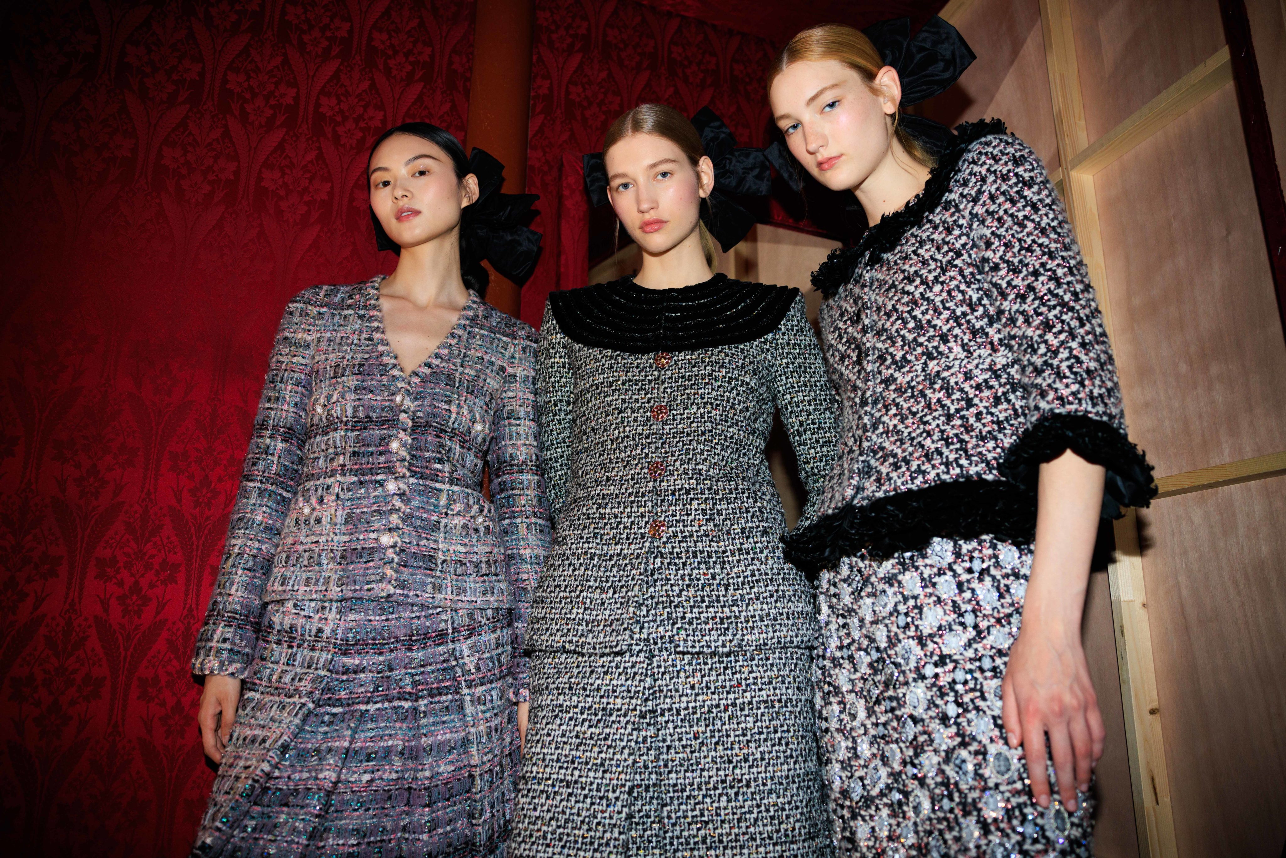 sachin and babi light blue dress CHANEL HAUTE COUTURE Fall-Winter 2024/25