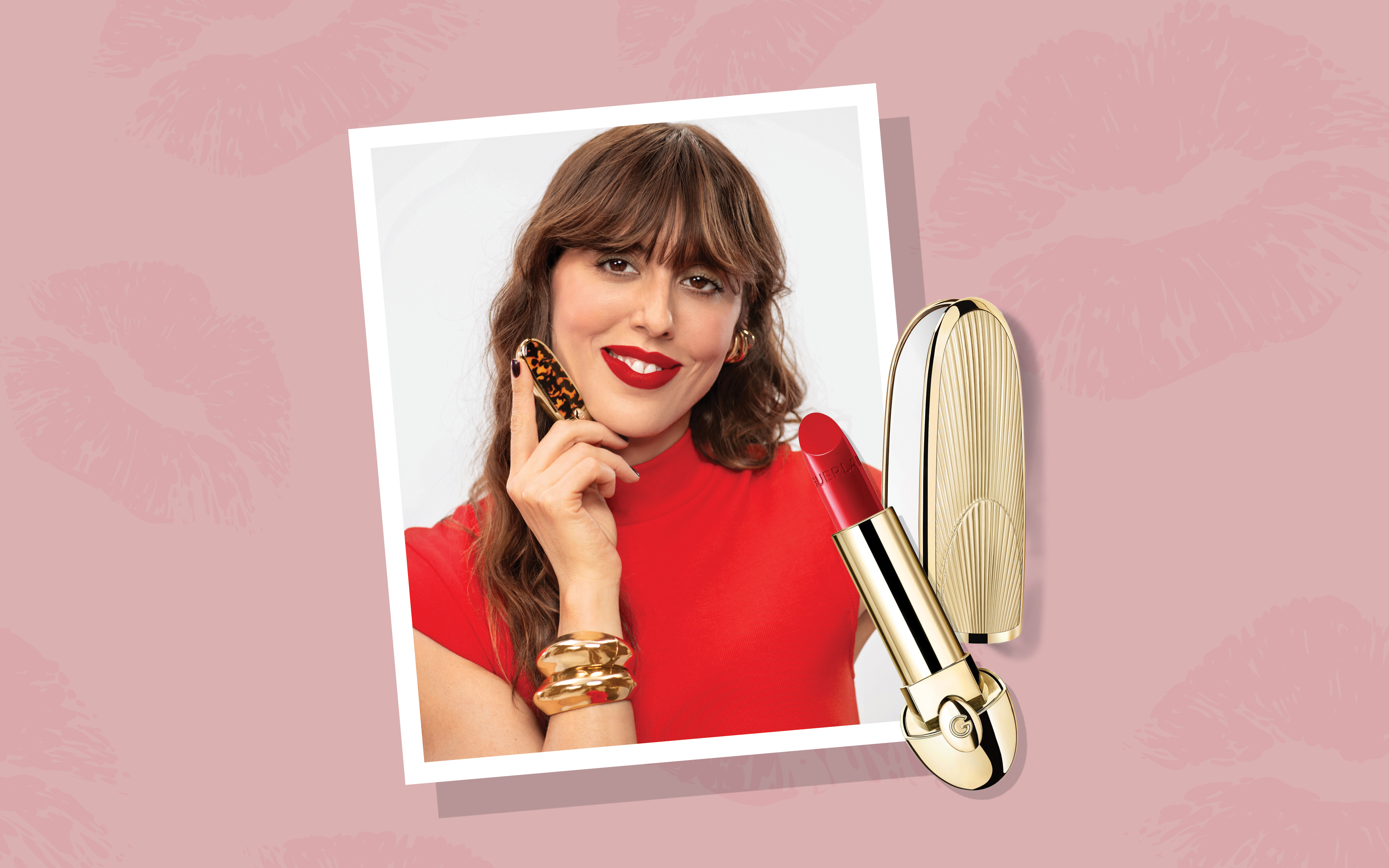 Violette Serrat Reinvents Guerlain Rouge G with a 2024 Twist