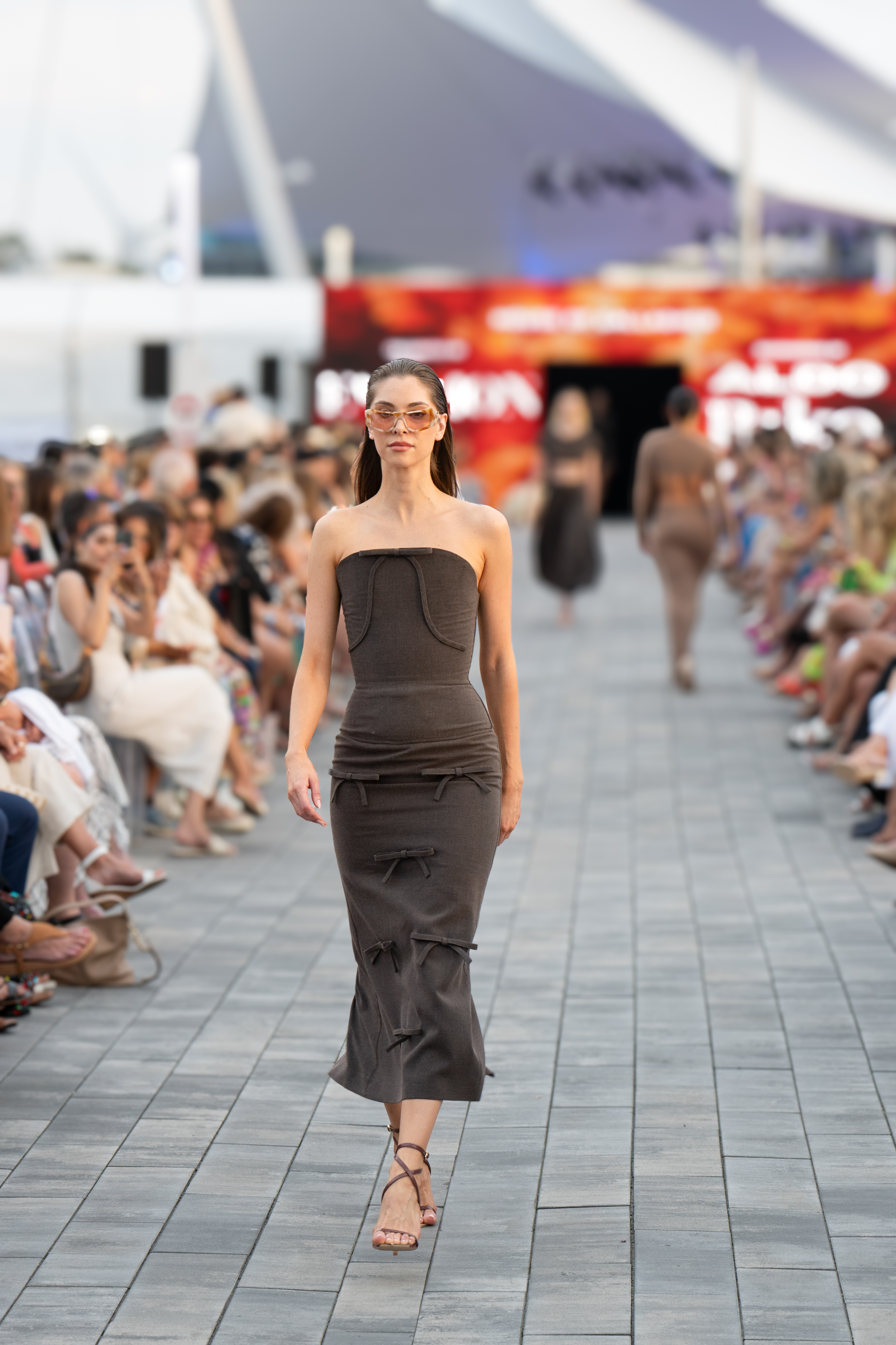 guests and models at friday harbour fashion collective