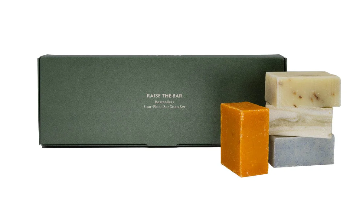 canadian gifts, made in canada gifts: rocky soap set