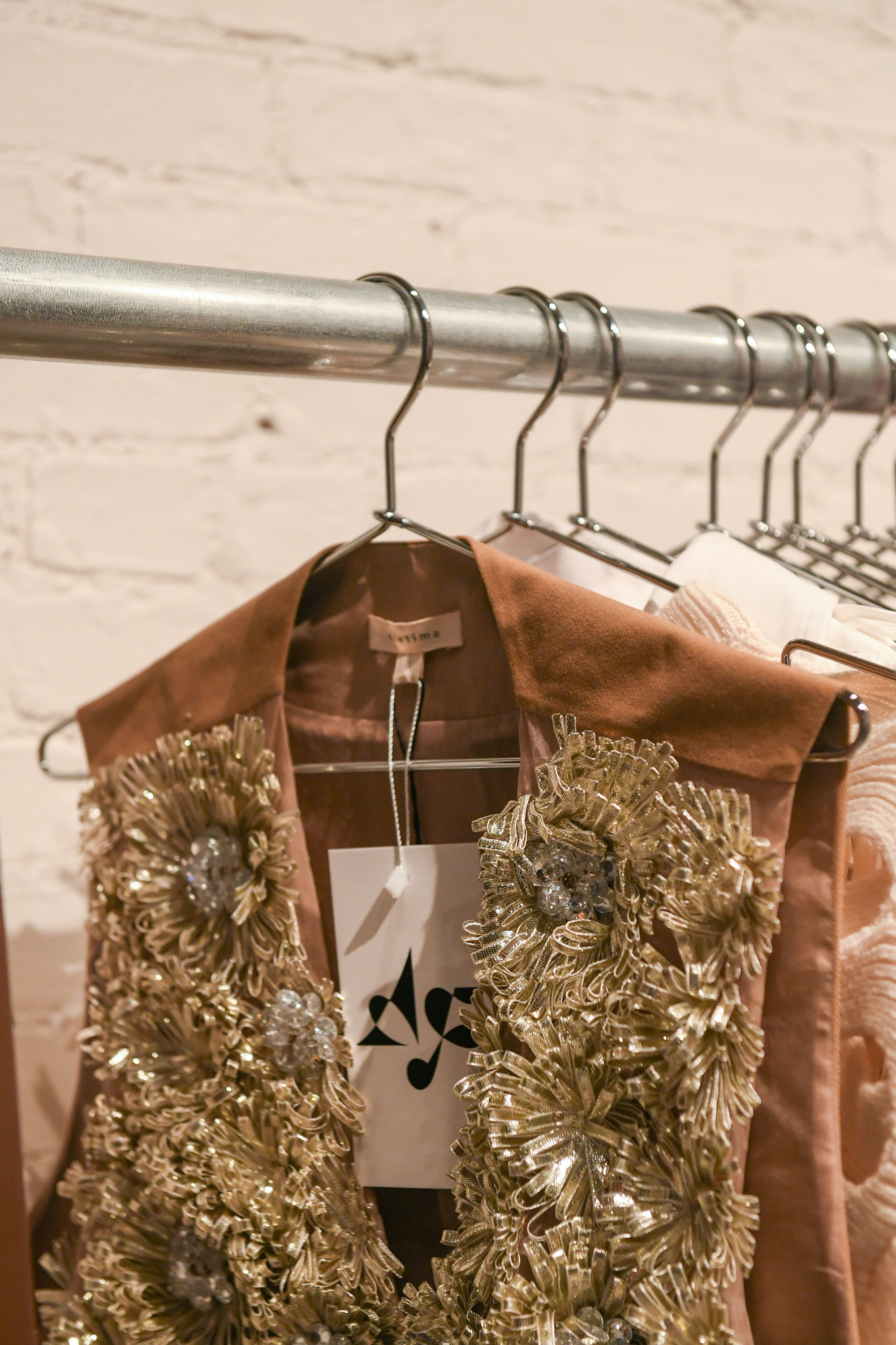 Absolutely fabrics store with pieces from Henry Zankov, Rachel Scott, Christopher John Rogers