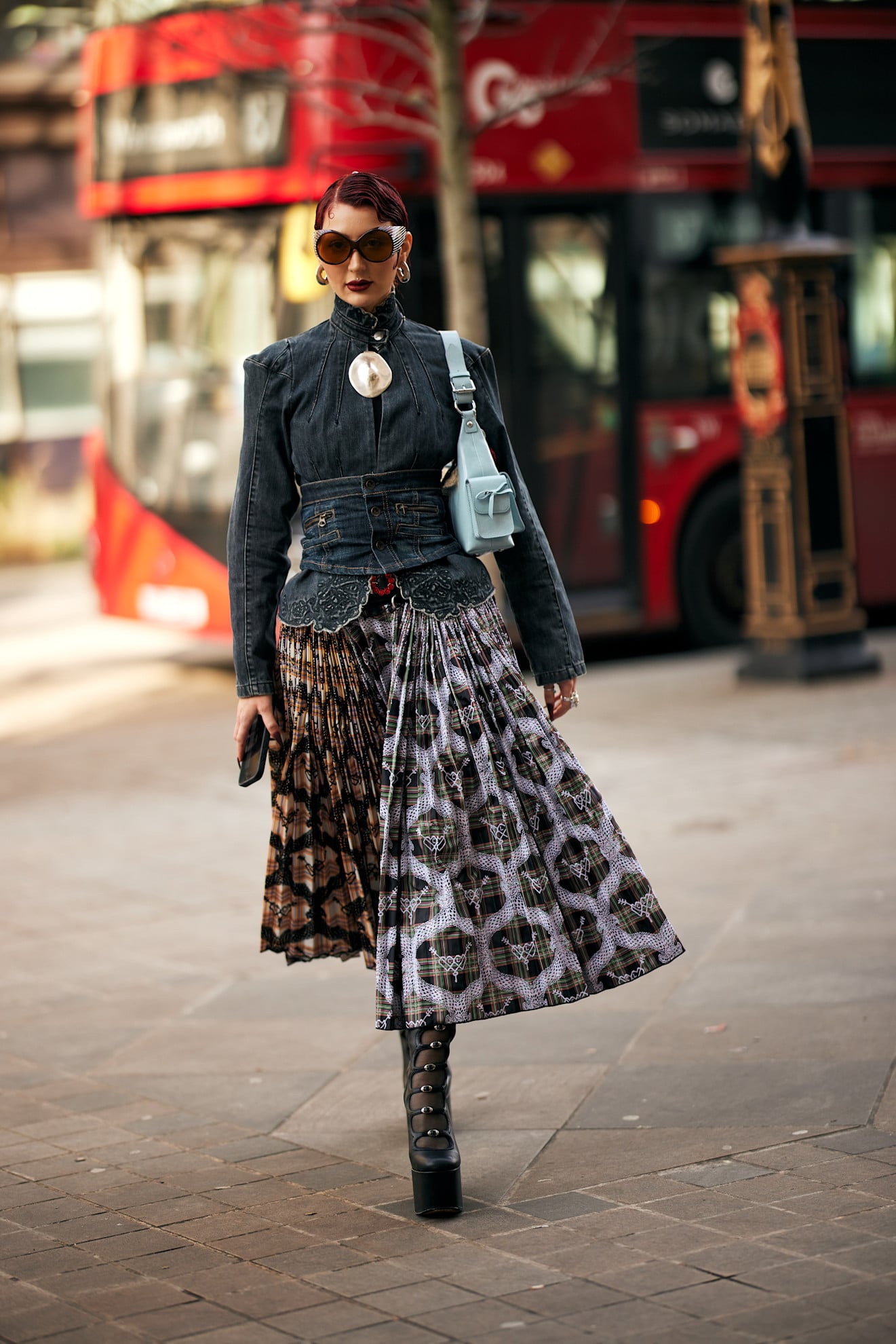London Fashion Week Fall 2025 street style