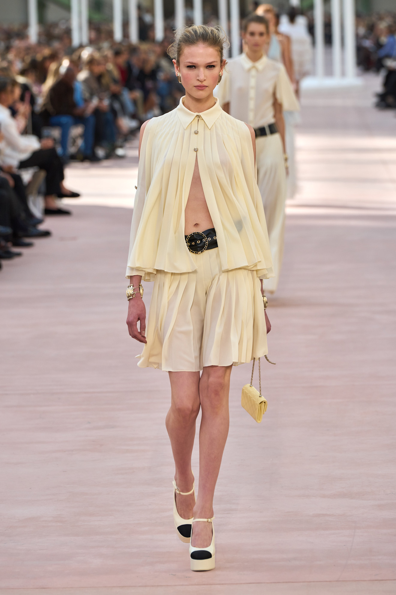 Spring colour palette butter yellow and black