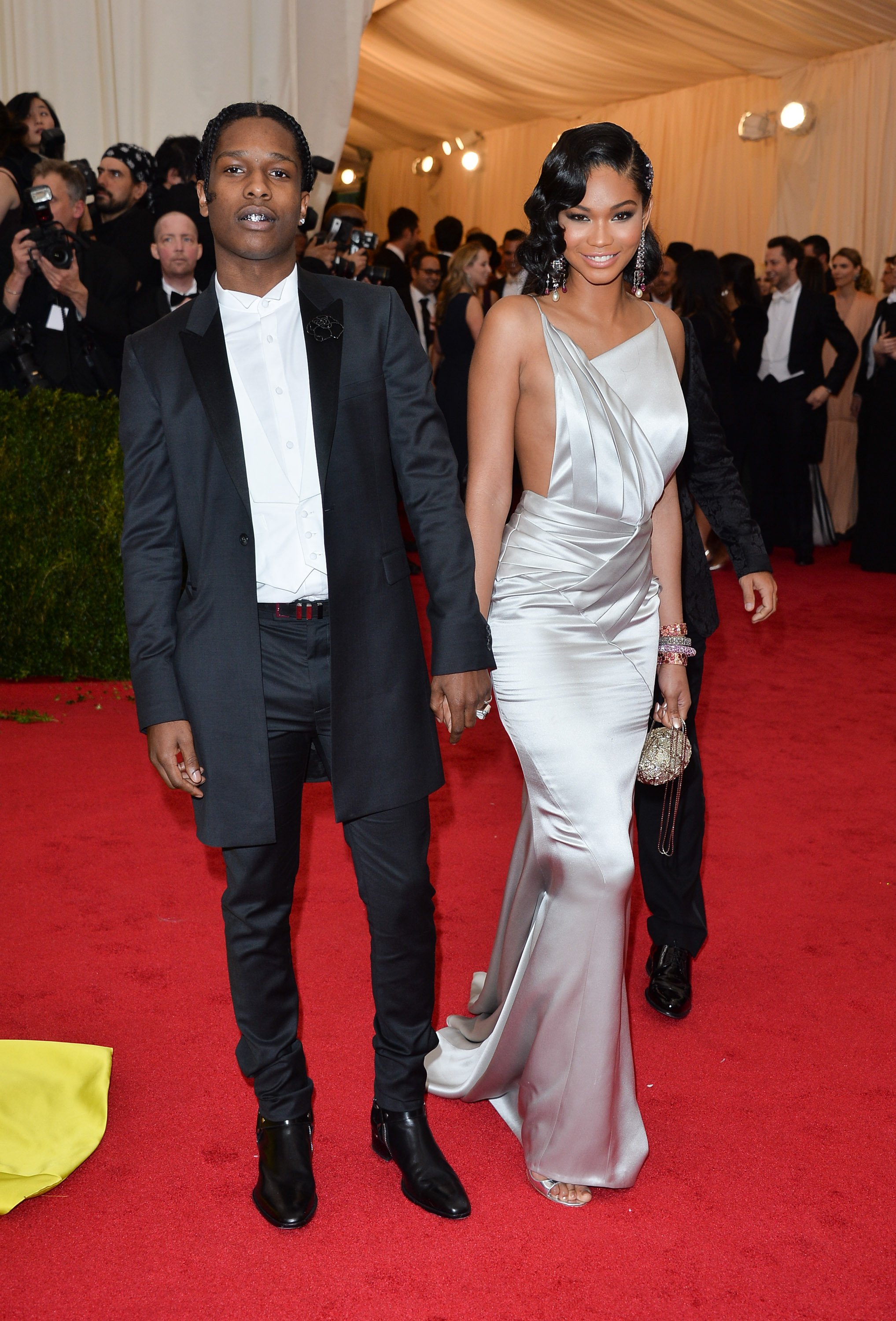 asap rocky met gala "Charles James: Beyond Fashion" Costume Institute Gala - Arrivals style