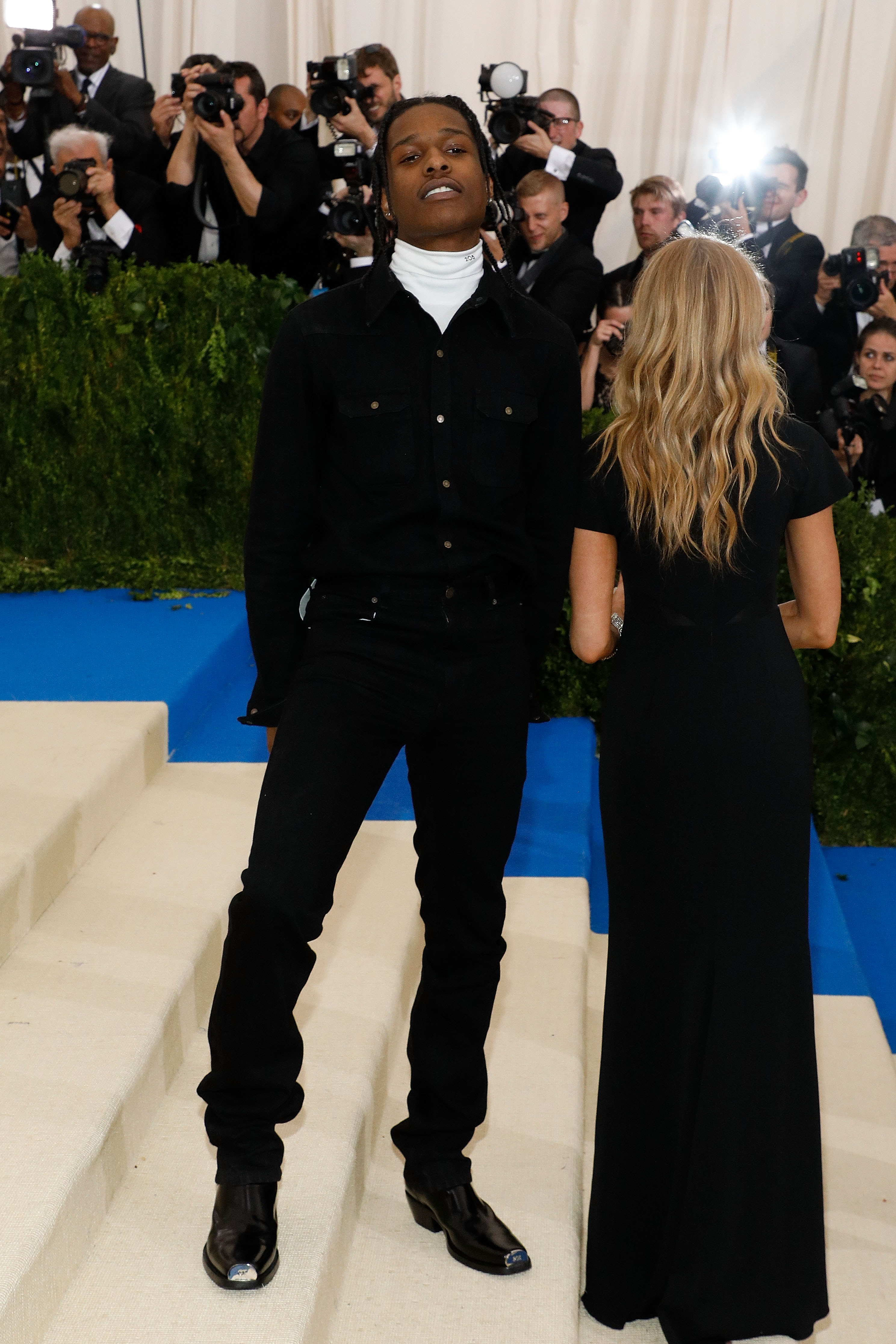 "Rei Kawakubo/Comme des Garcons: Art Of The In-Between" Costume Institute Gala - Arrivals asap rocky met gala style