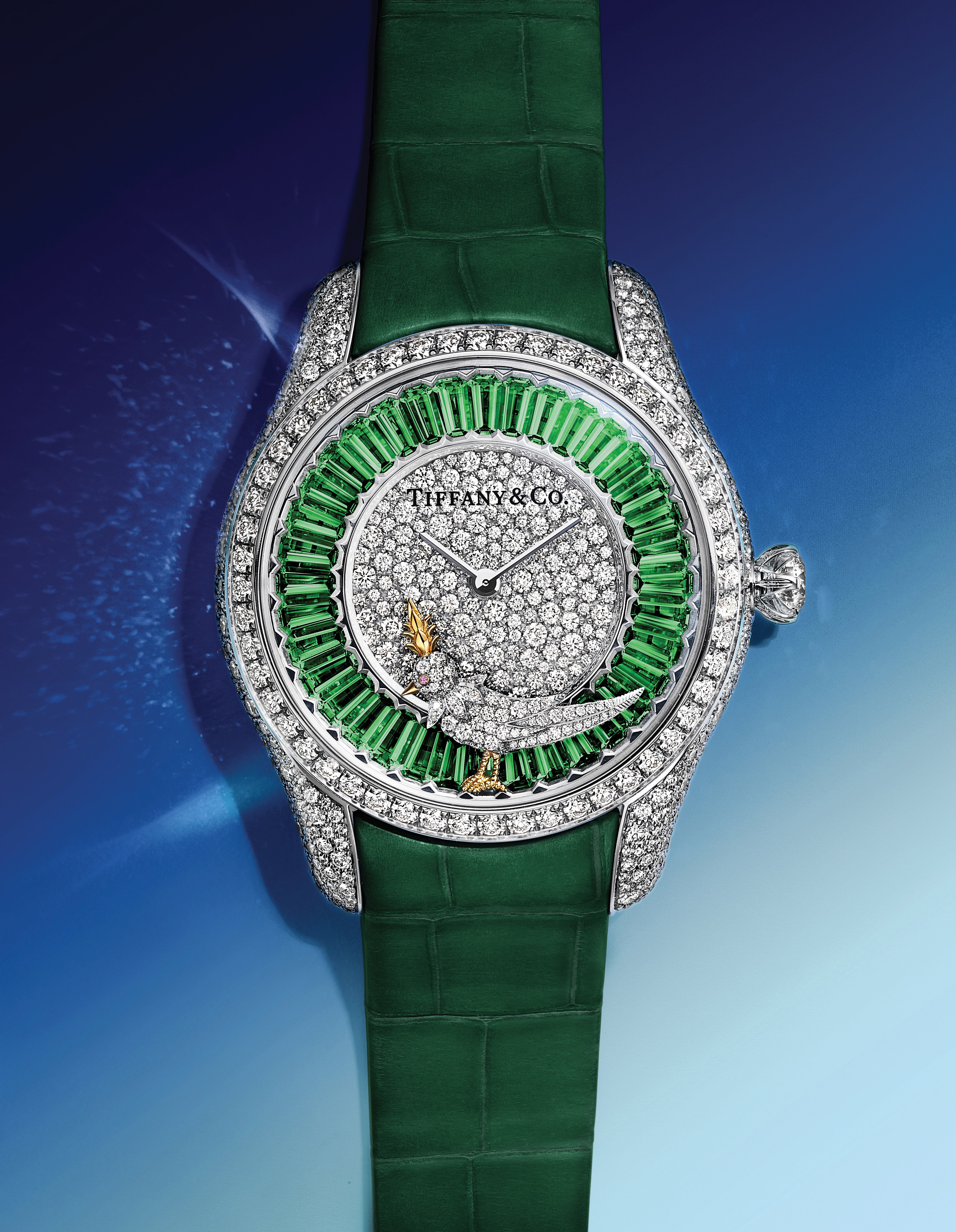 Tiffany & Co., Jean Schlumberger By Tiffany Bird on a Rock Tsvorite